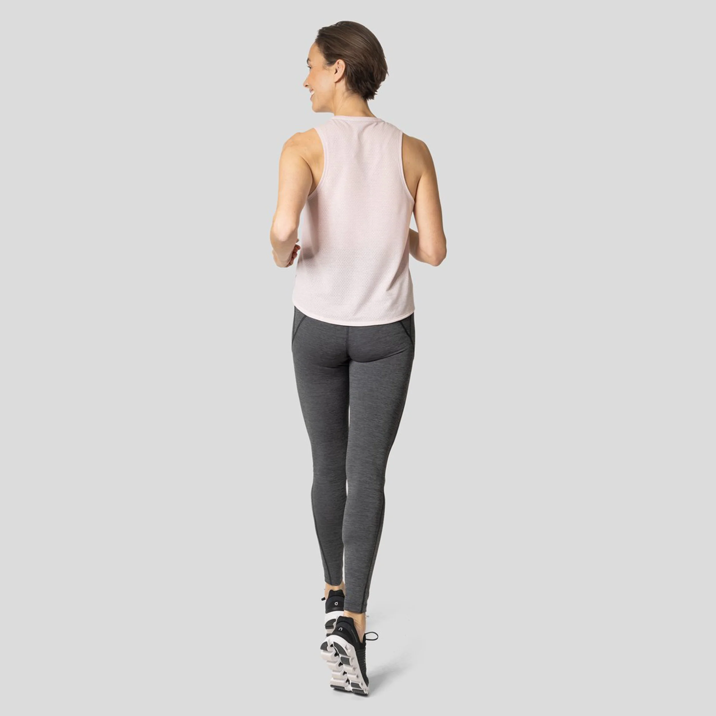Active 365 Melange Collant De Course Femmes-Noir - Image 5