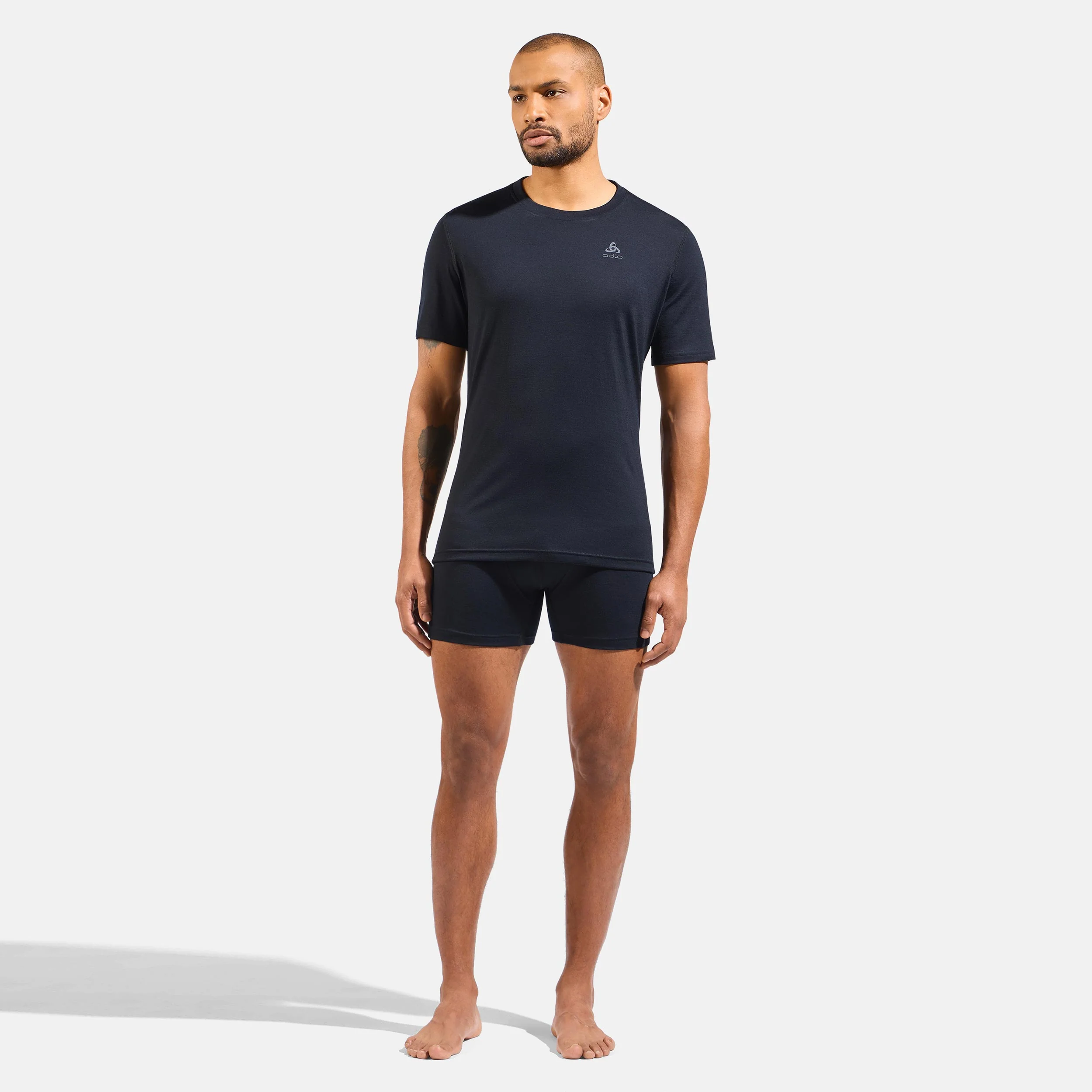 Crew Maillot De Course Hommes-Noir - Image 5