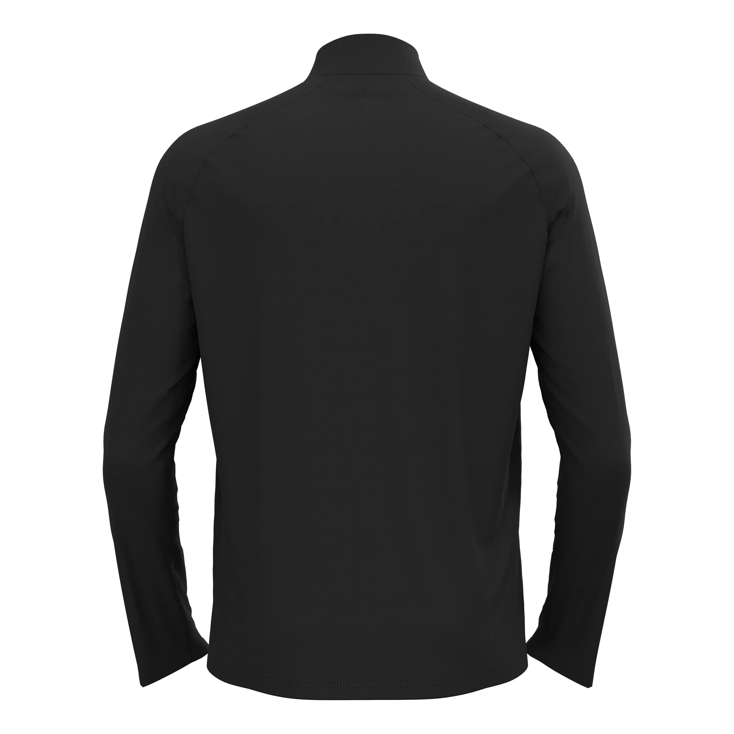 Essential 1/2 Zip Maillot de course Hommes-noir - Image 2