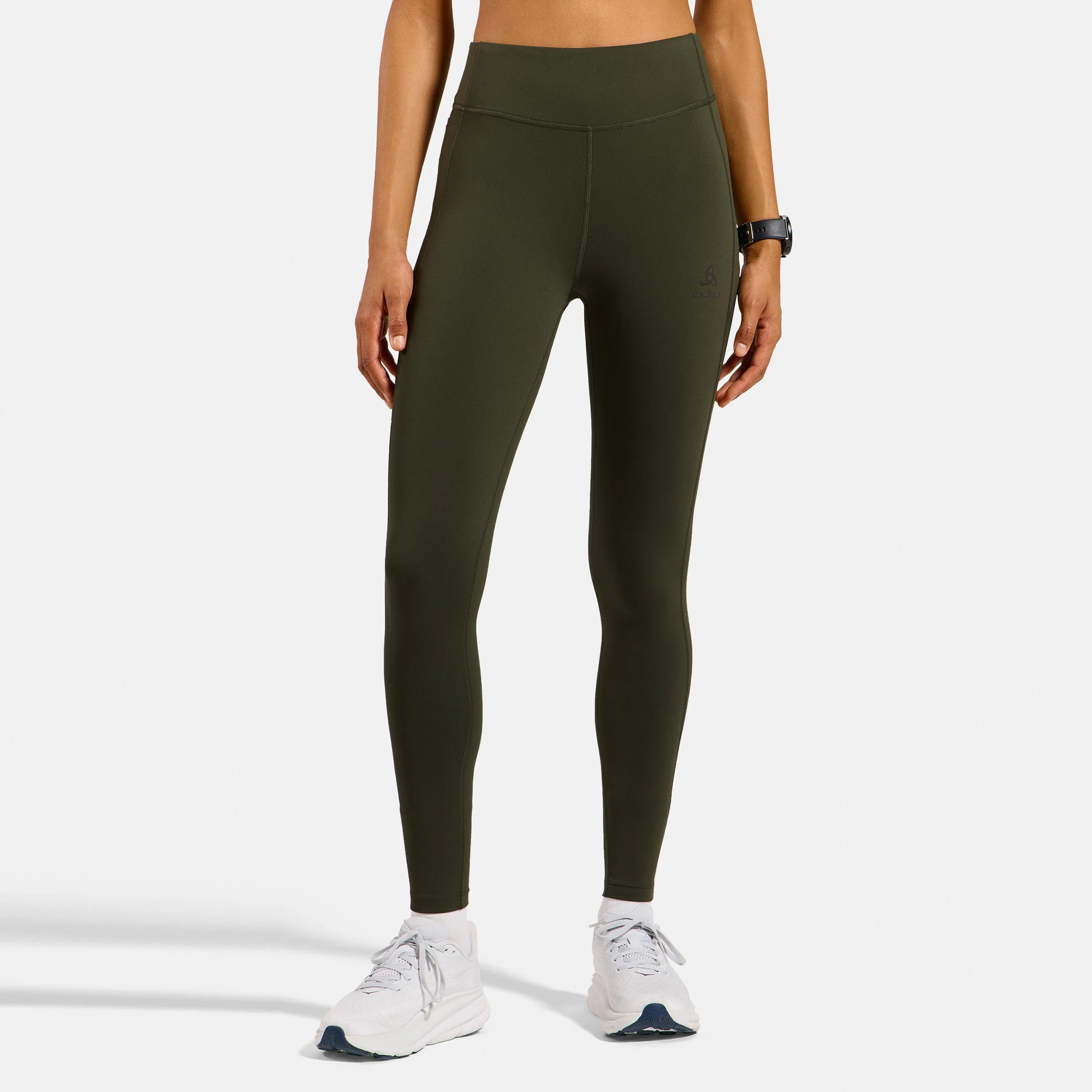 Essential Collant de course Femmes - vert foncé - Image 3