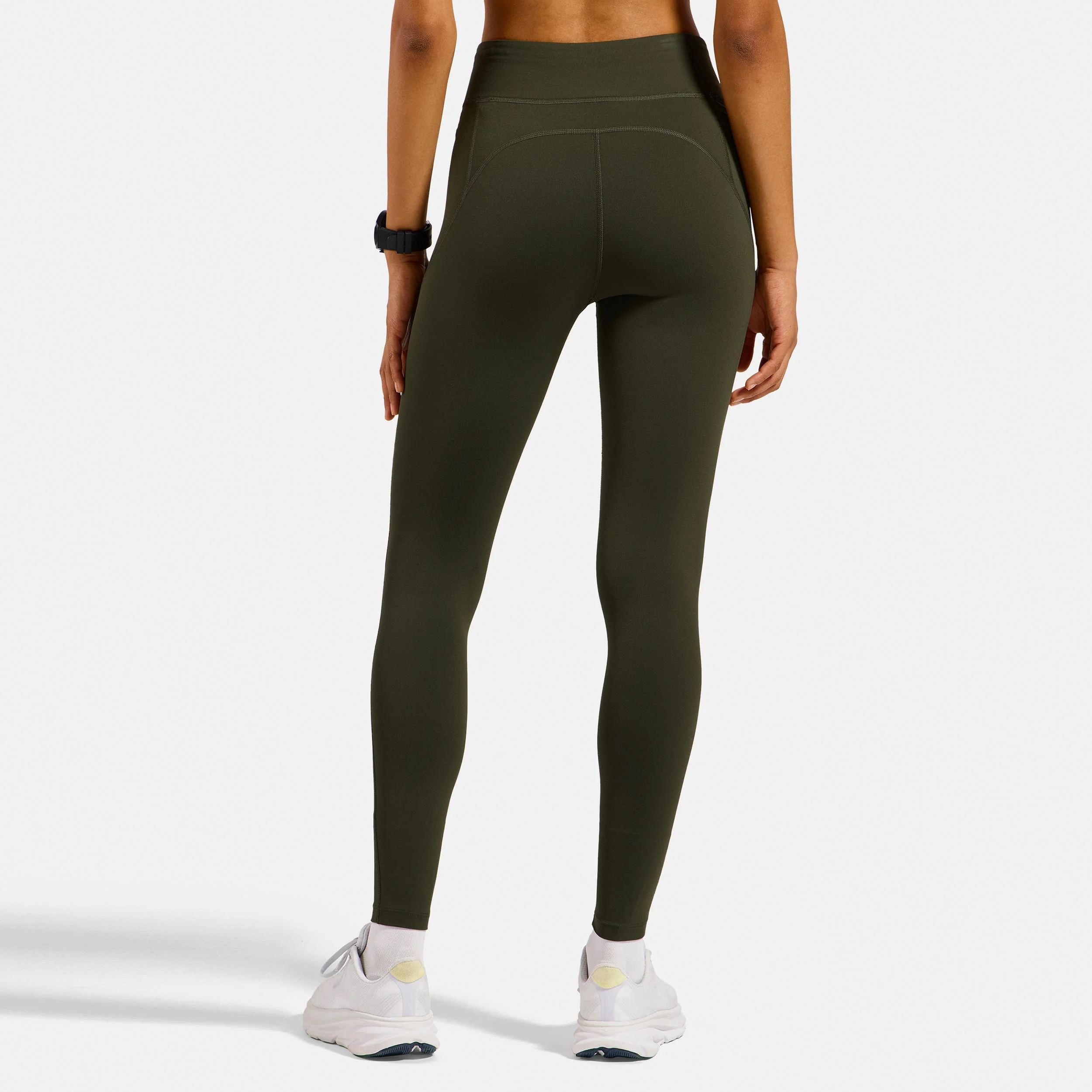 Essential Collant de course Femmes - vert foncé - Image 4
