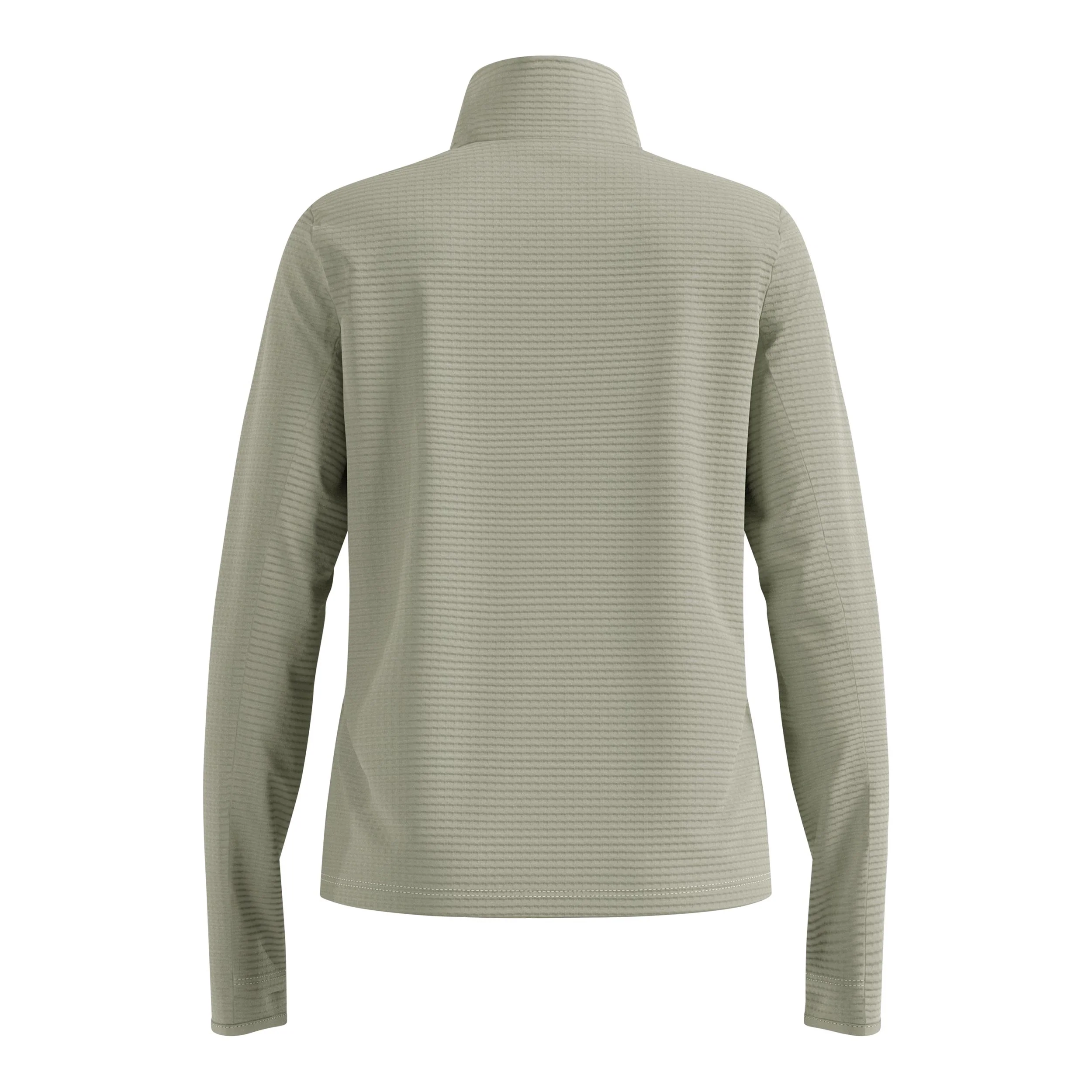 Essential Thermal Midlayer 1/2 Zip Maillot de course Femmes - vert olive - Image 2