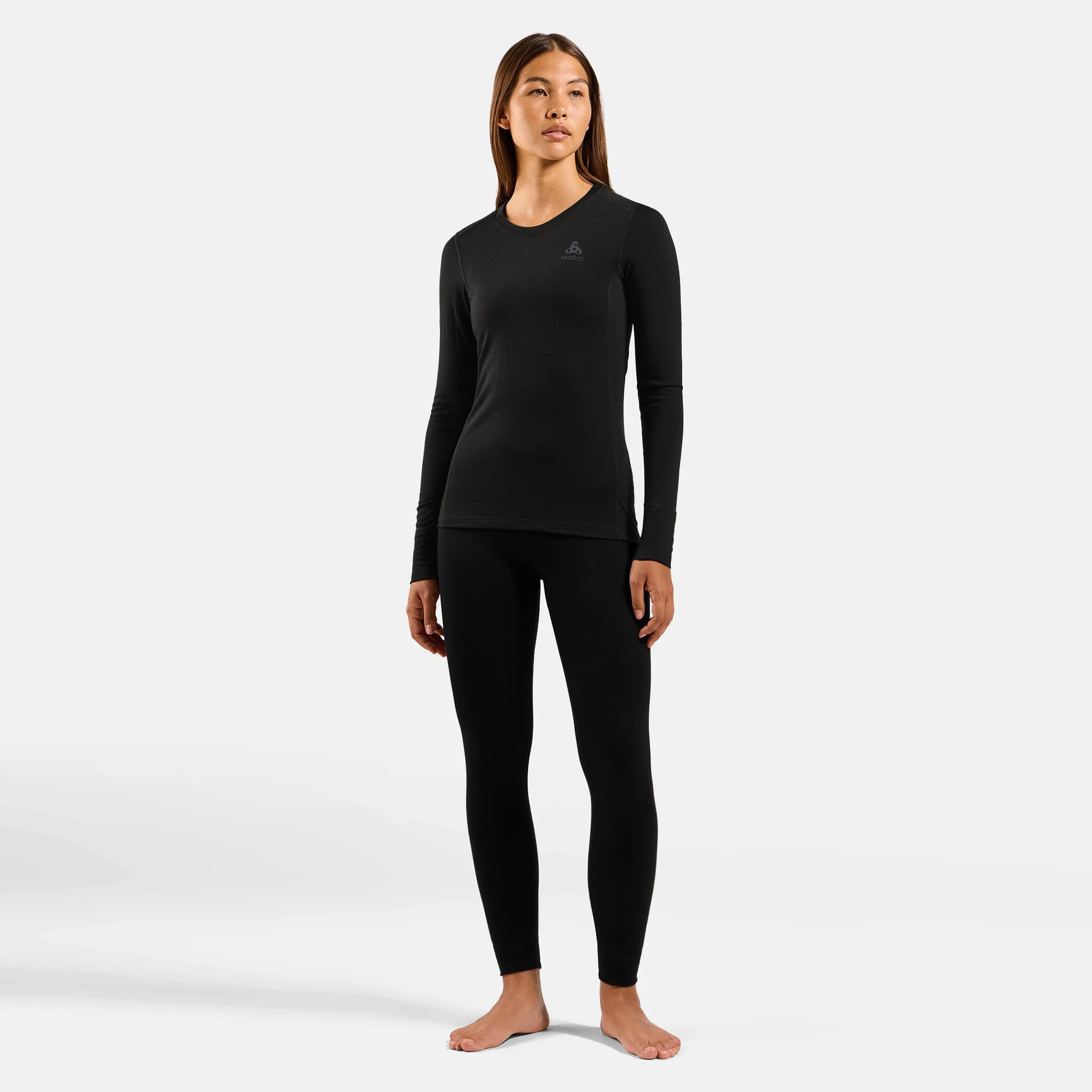 Merino 160 Collant Tight Femmes-Noir - Image 5