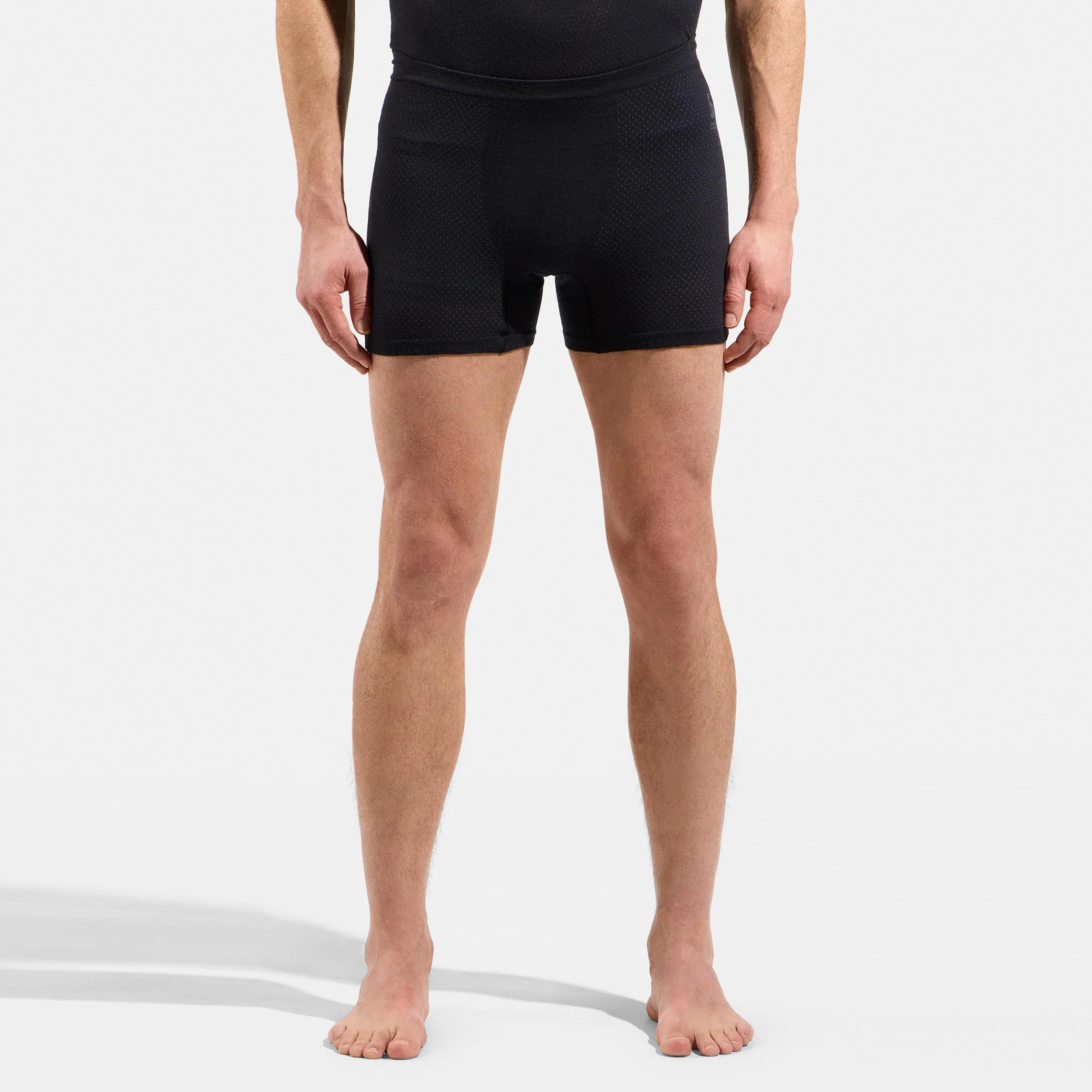 Merino PW 140 Seamless Caleçon Hommes-noir - Image 3
