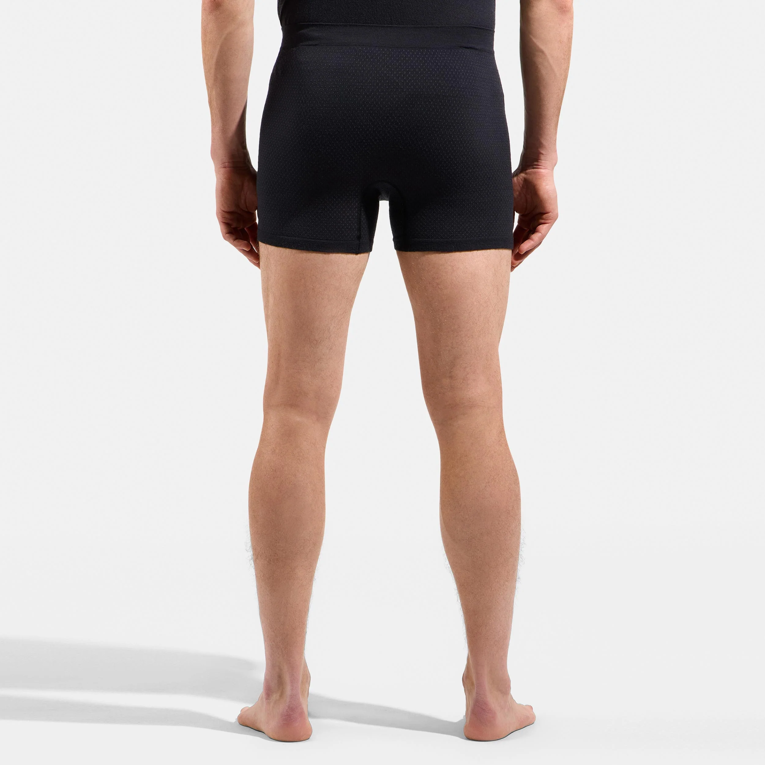 Merino PW 140 Seamless Caleçon Hommes-noir - Image 4