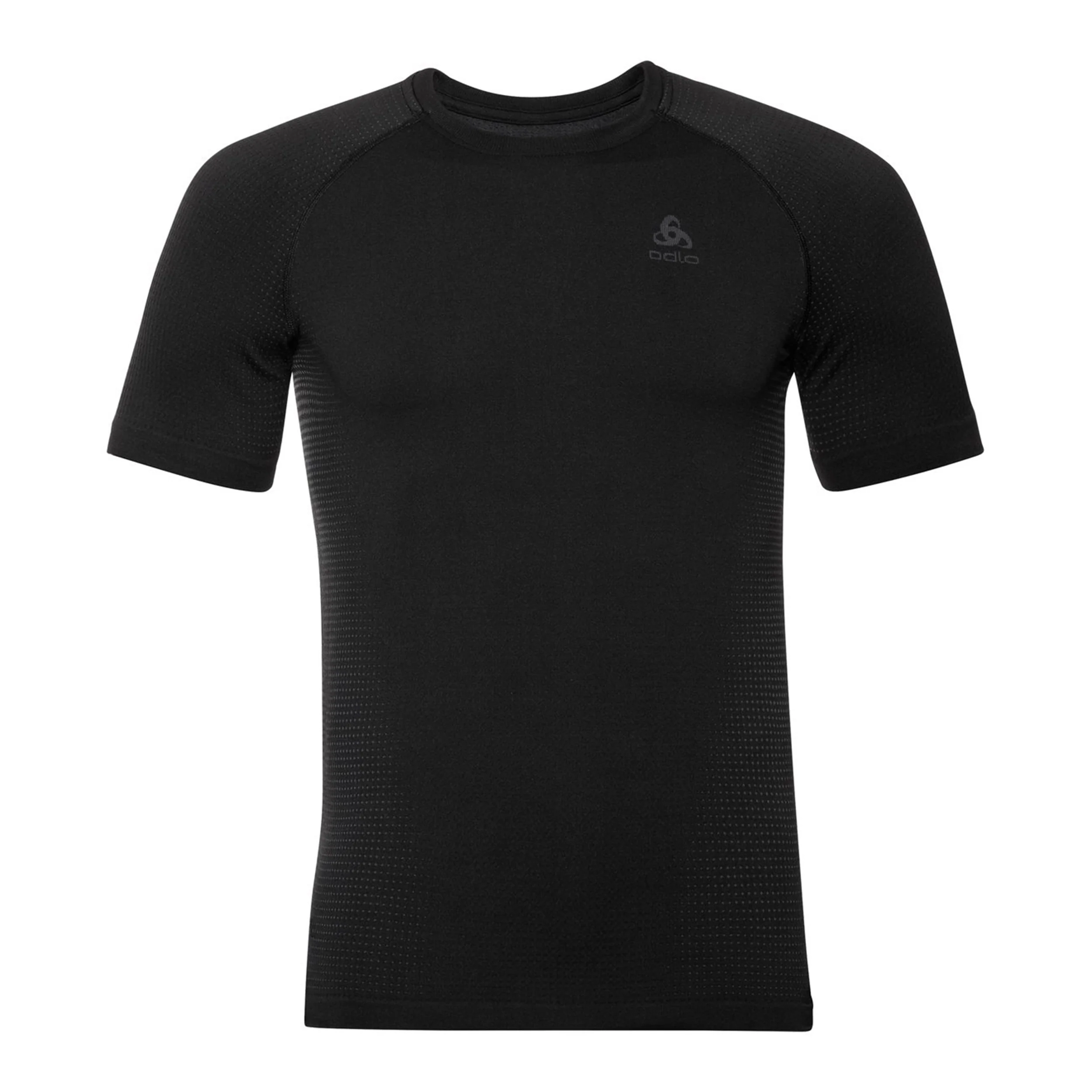 Performance Warm Eco BI Top Crew Neck T-shirt Hommes-Noir