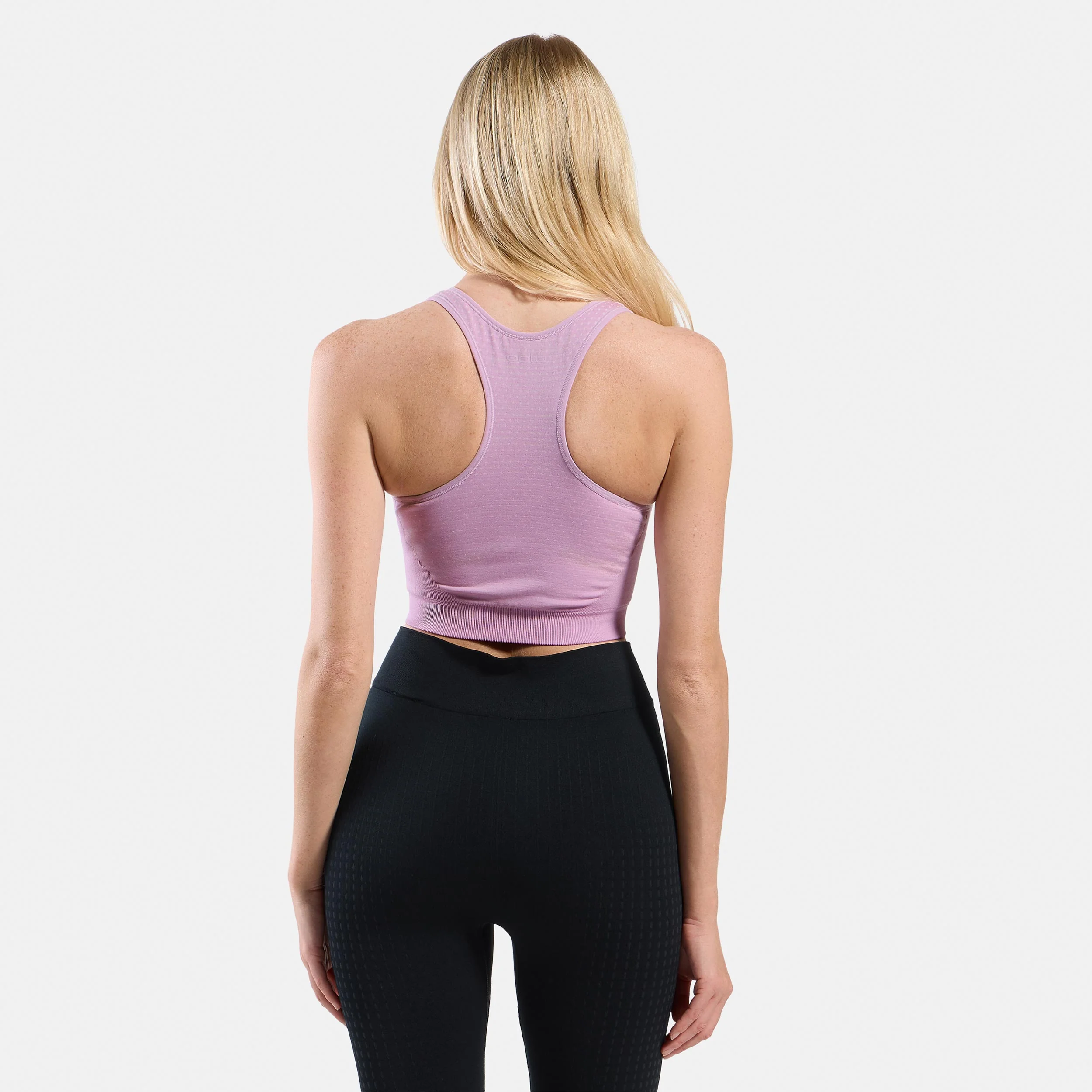 Seamless Medium Padded Sport Soutien-gorge sport Femmes - lilas - Image 2