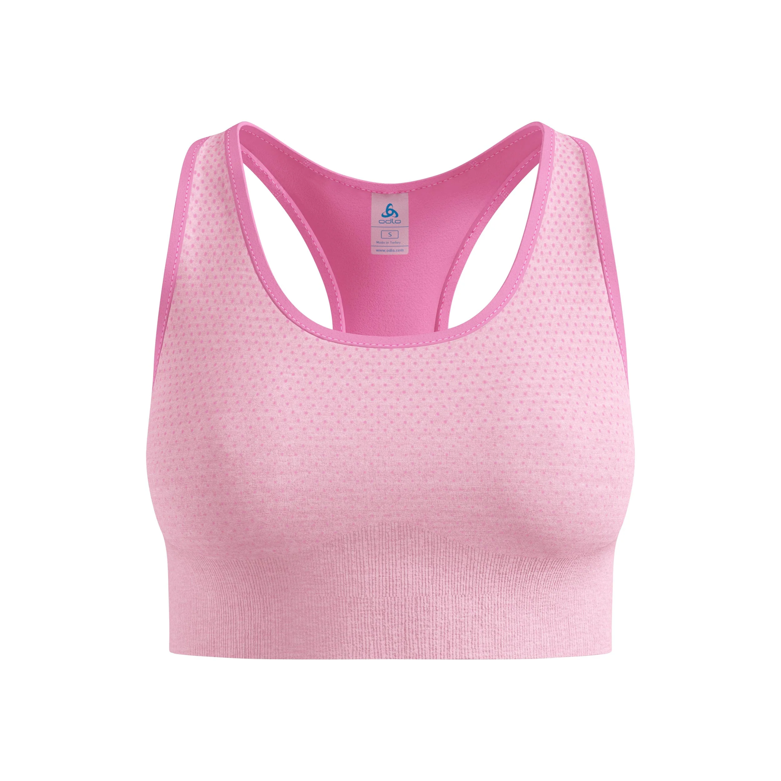 Seamless Medium Padded Sport Soutien-gorge sport Femmes - rose