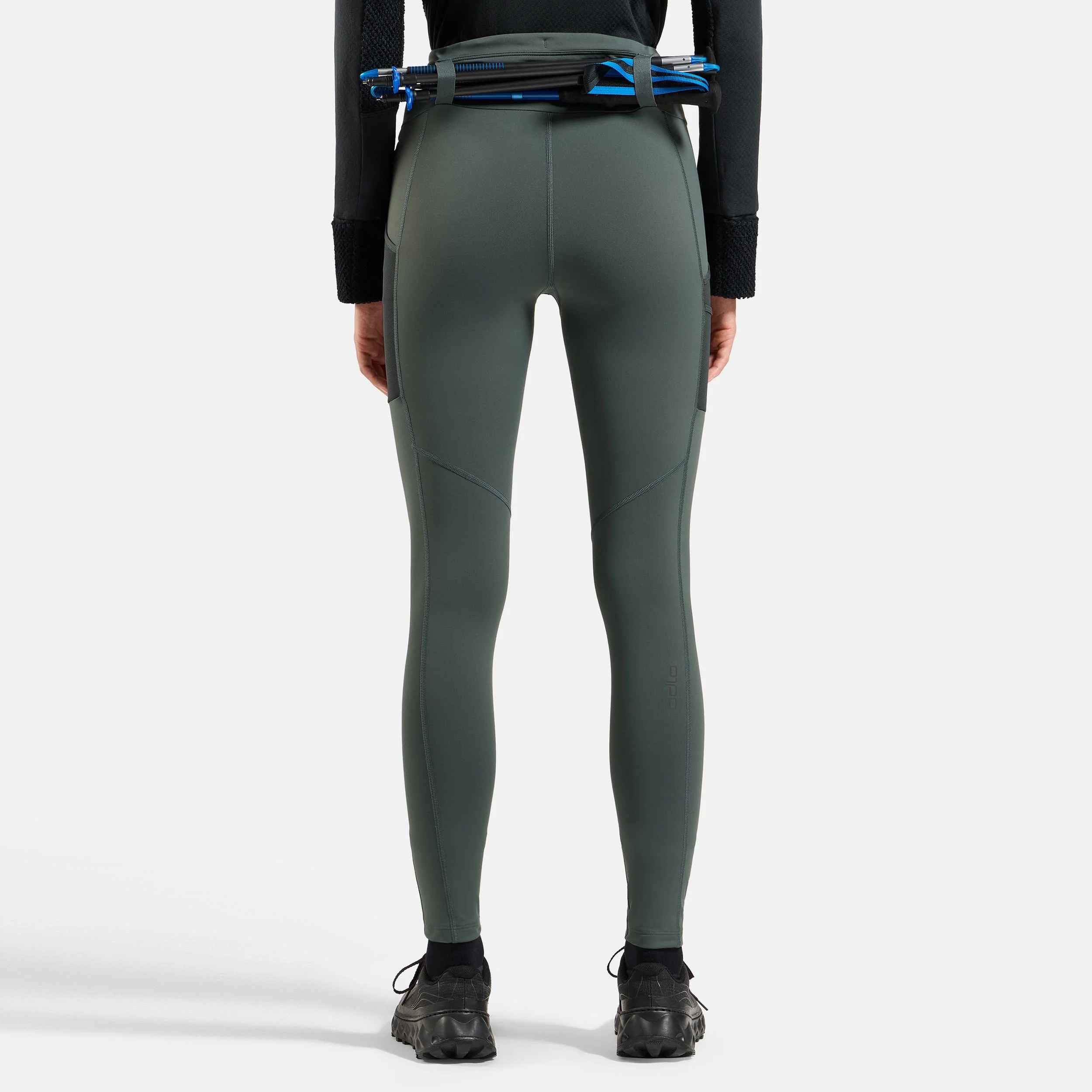 X-Alp Cargo Winter Collant de course Femmes - vert olive - Image 4