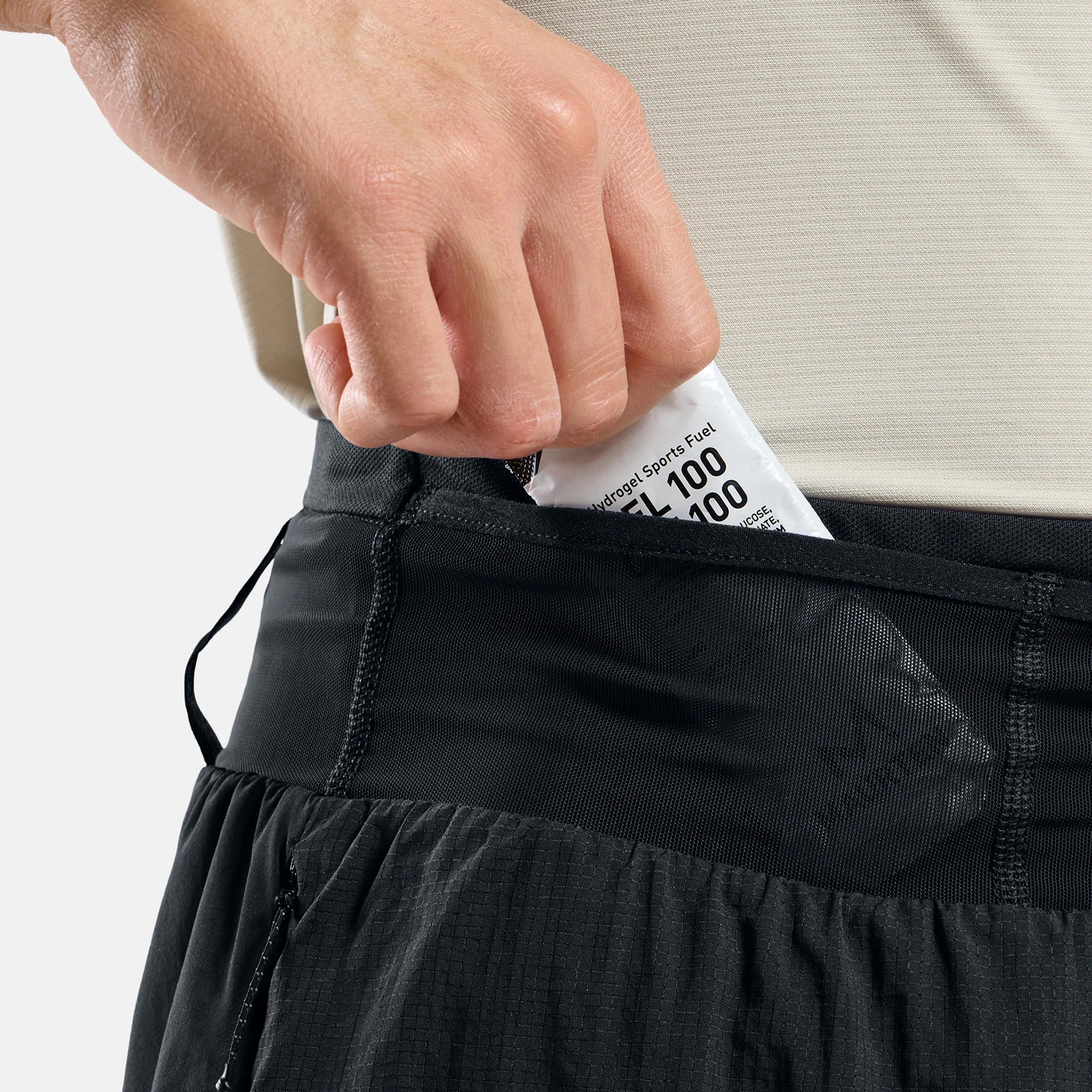 X-Alp Trail 6in 2in1 Short De Running Hommes-Noir - Image 5