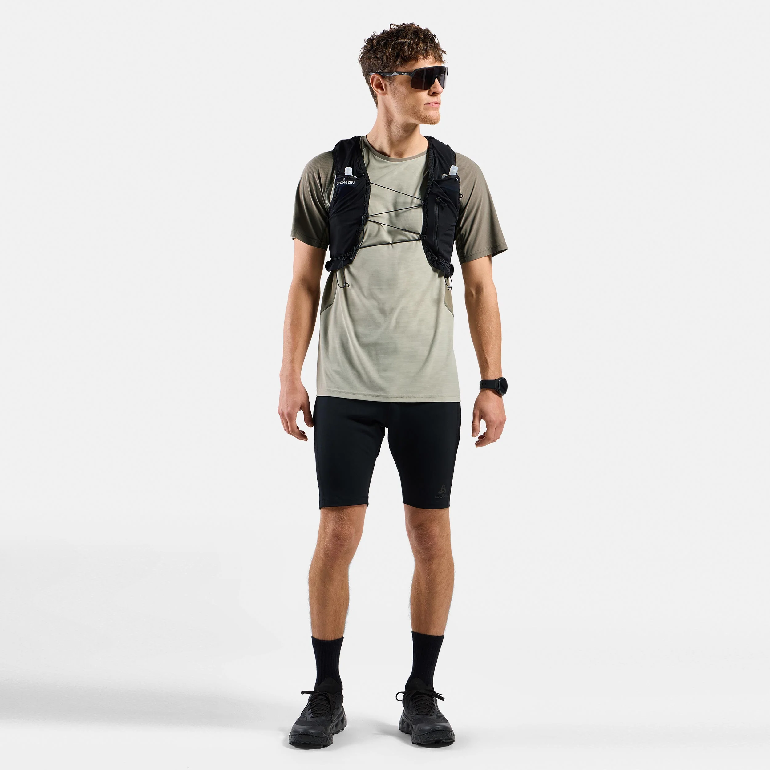 X-Alp Trail Maillot de course Hommes-kaki - Image 5