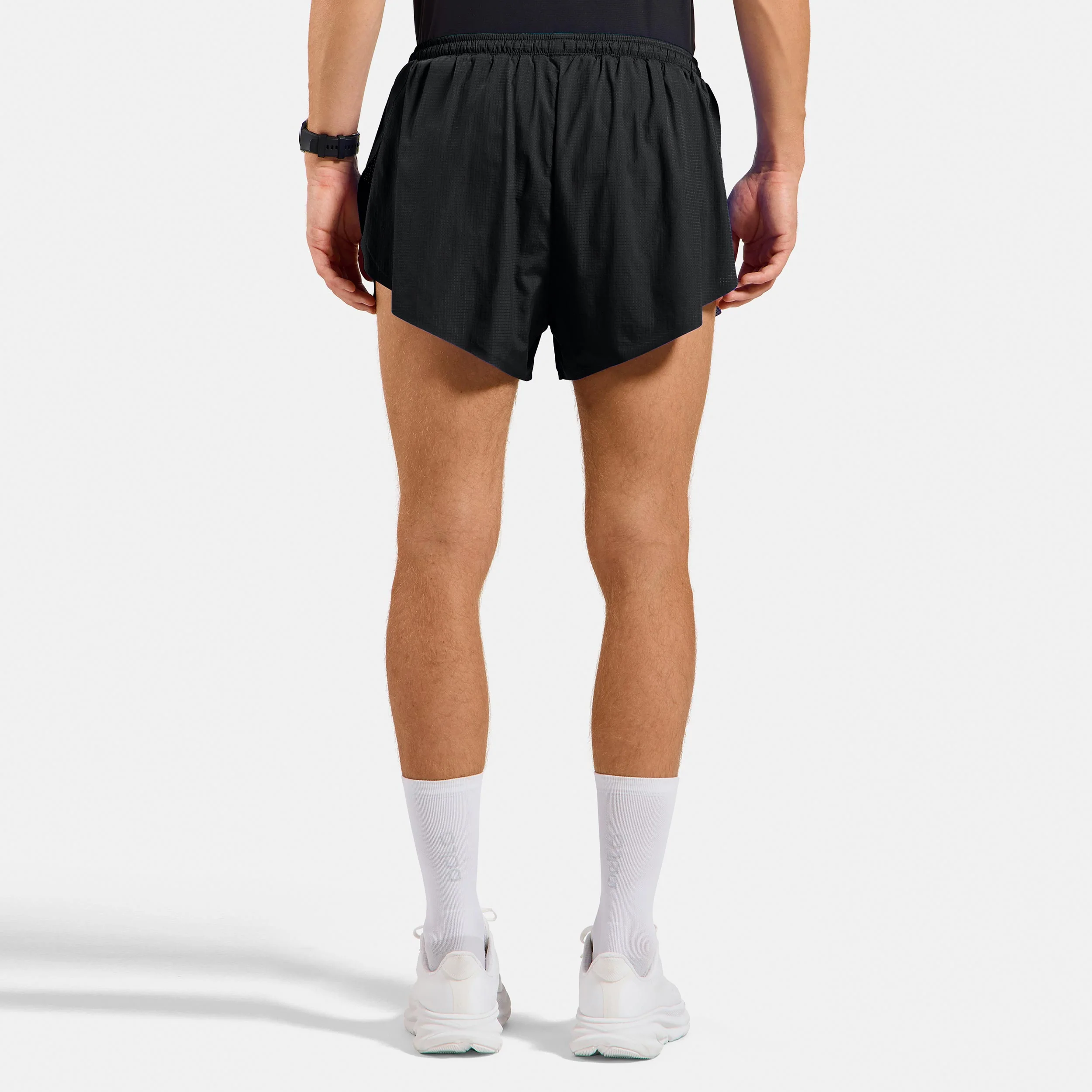 Zeroweight 3in Split Short de running Hommes-noir - Image 4