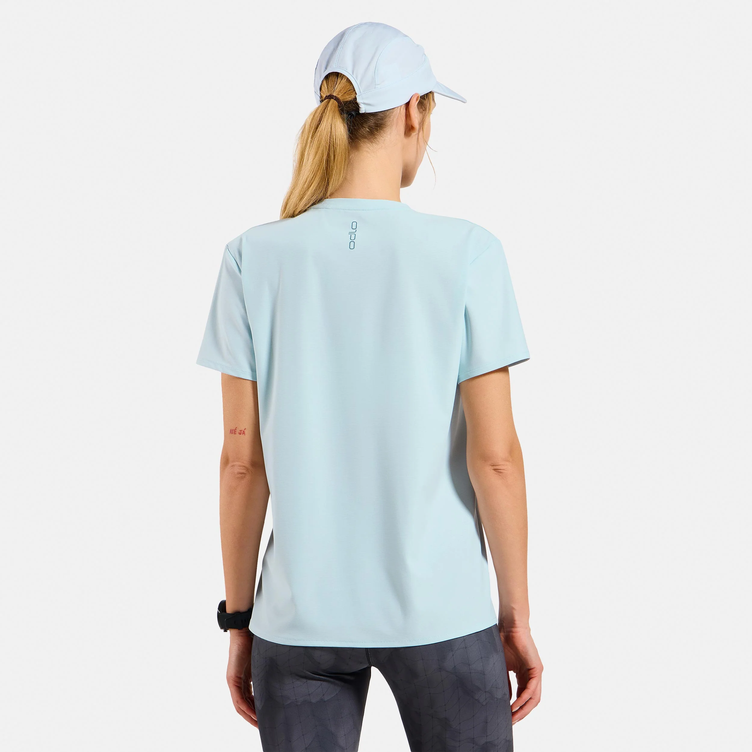 Zeroweight Chill-Tec Maillot de course Femmes-bleu clair - Image 4