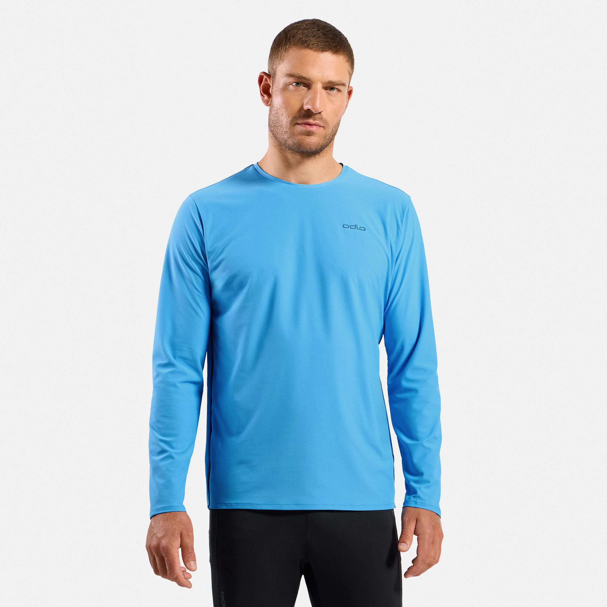 Zeroweight Chill-Tec Maillot de course Hommes - bleu clair