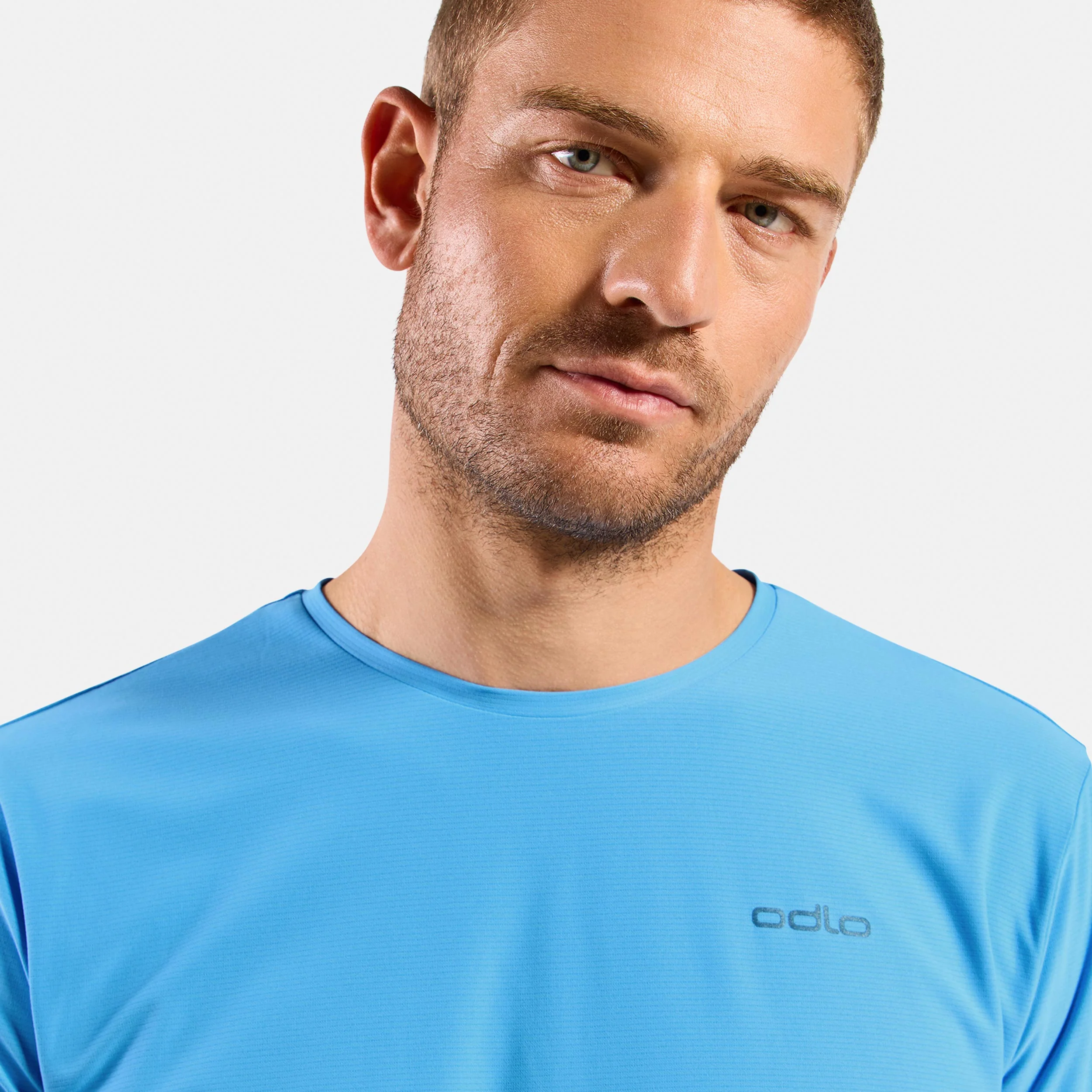 Zeroweight Chill-Tec Maillot de course Hommes - bleu clair - Image 3