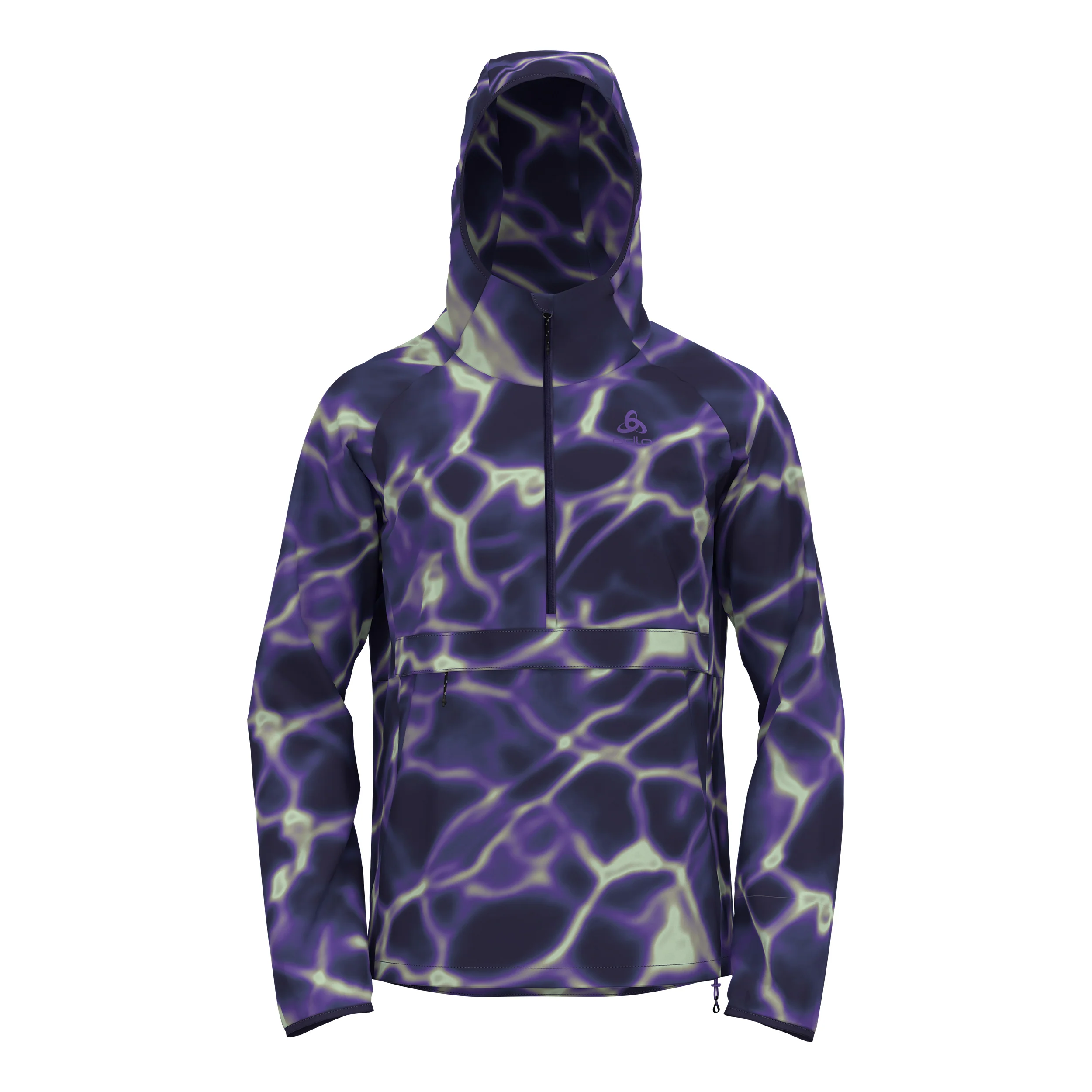 Zeroweight Print Veste Running Hommes-Violet