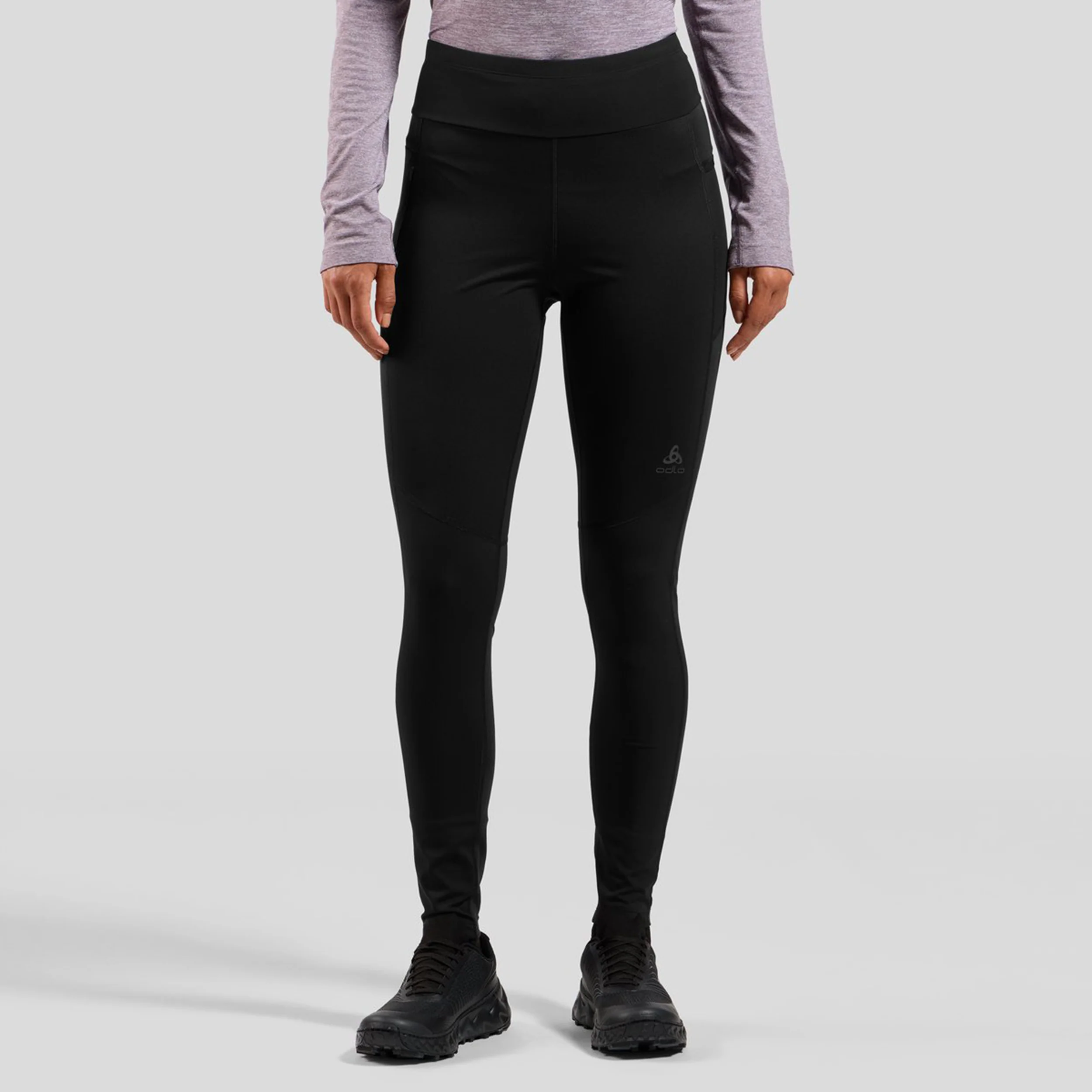 Zeroweight Warm Collant De Course Femmes-Noir - Image 3