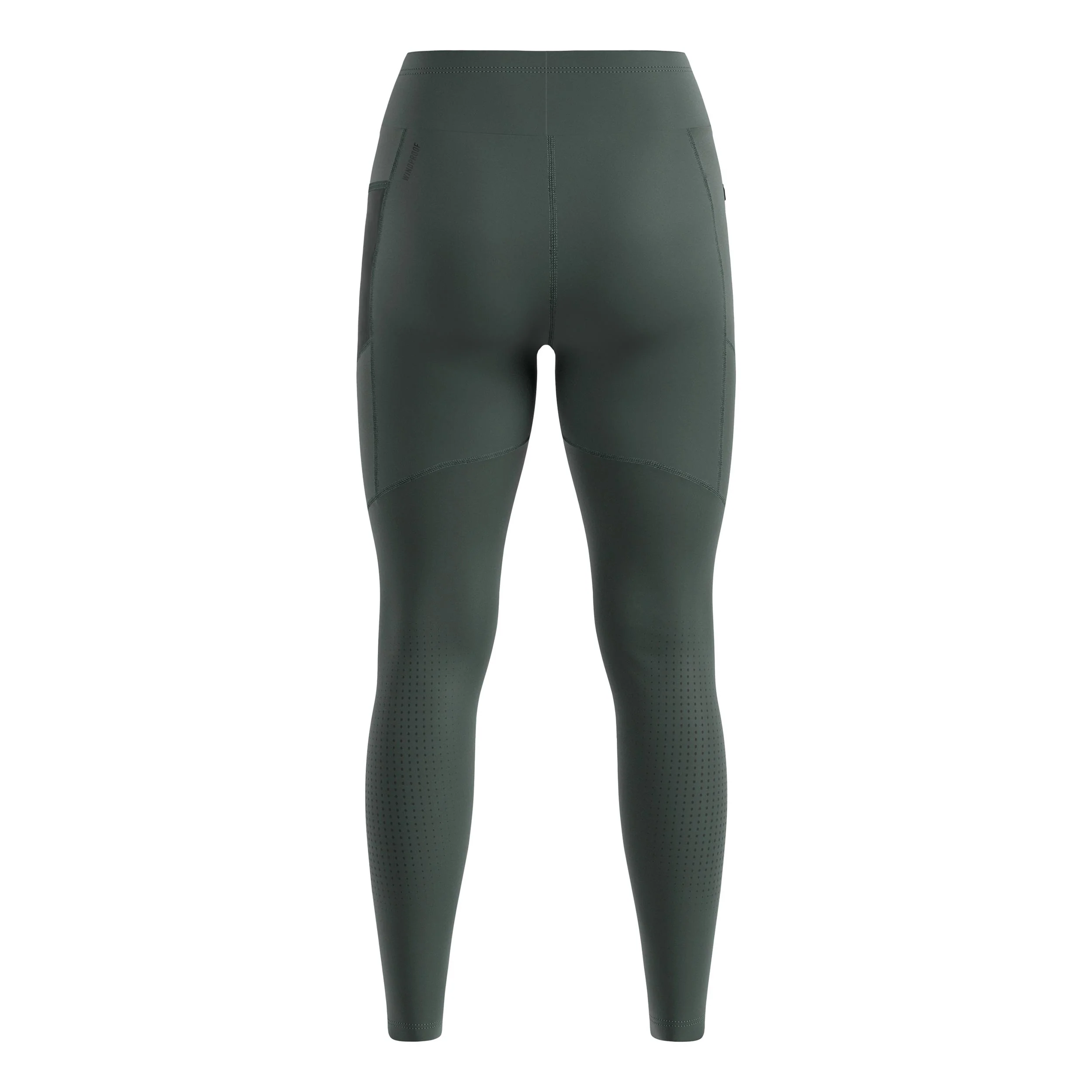 Zeroweight Warm Reflective Collant De Course Femmes-Vert Olive - Image 2