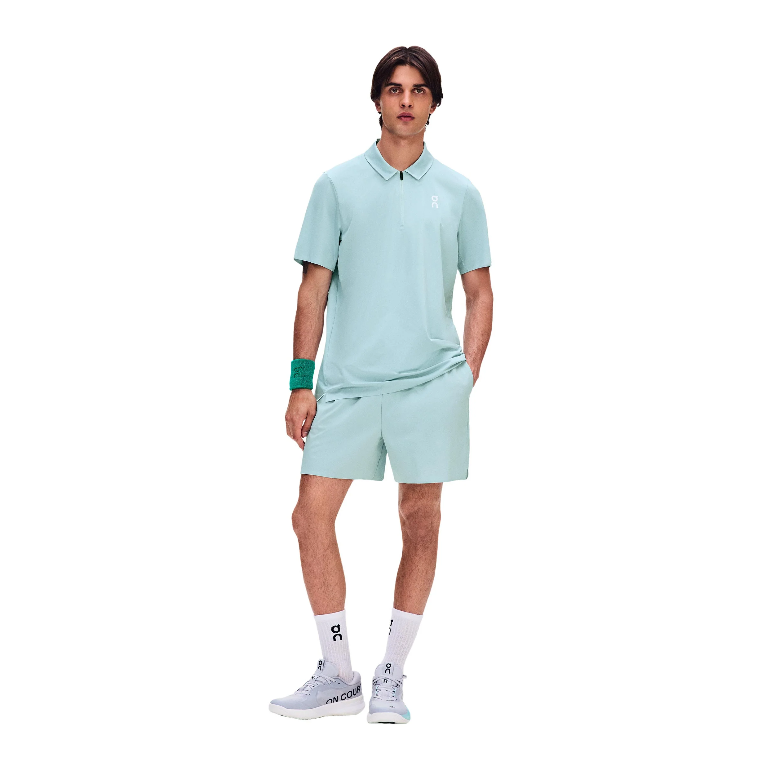 5" Court Shorts Shorts Hommes - bleu gris - Image 2