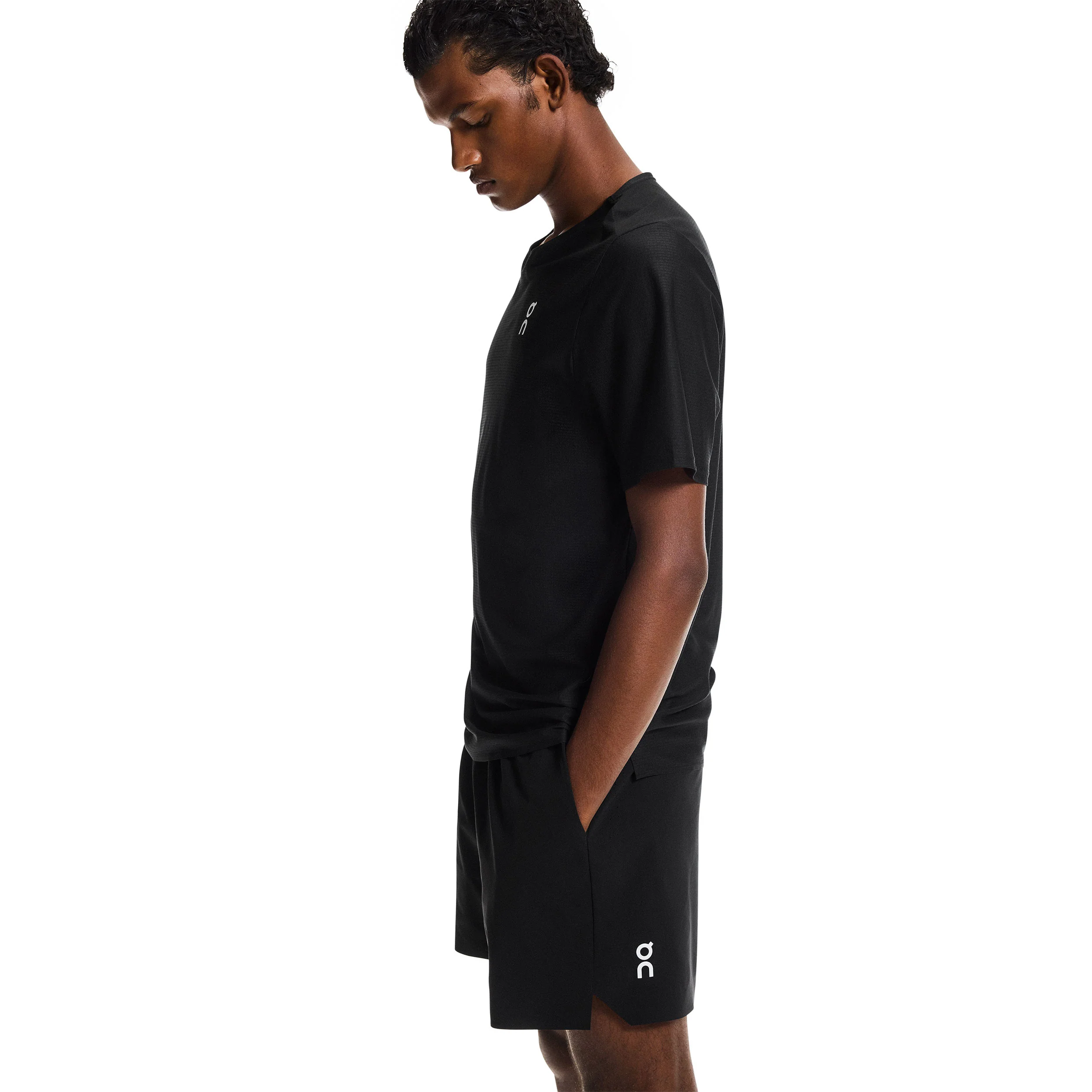 5in Court Shorts Hommes - noir - Image 4