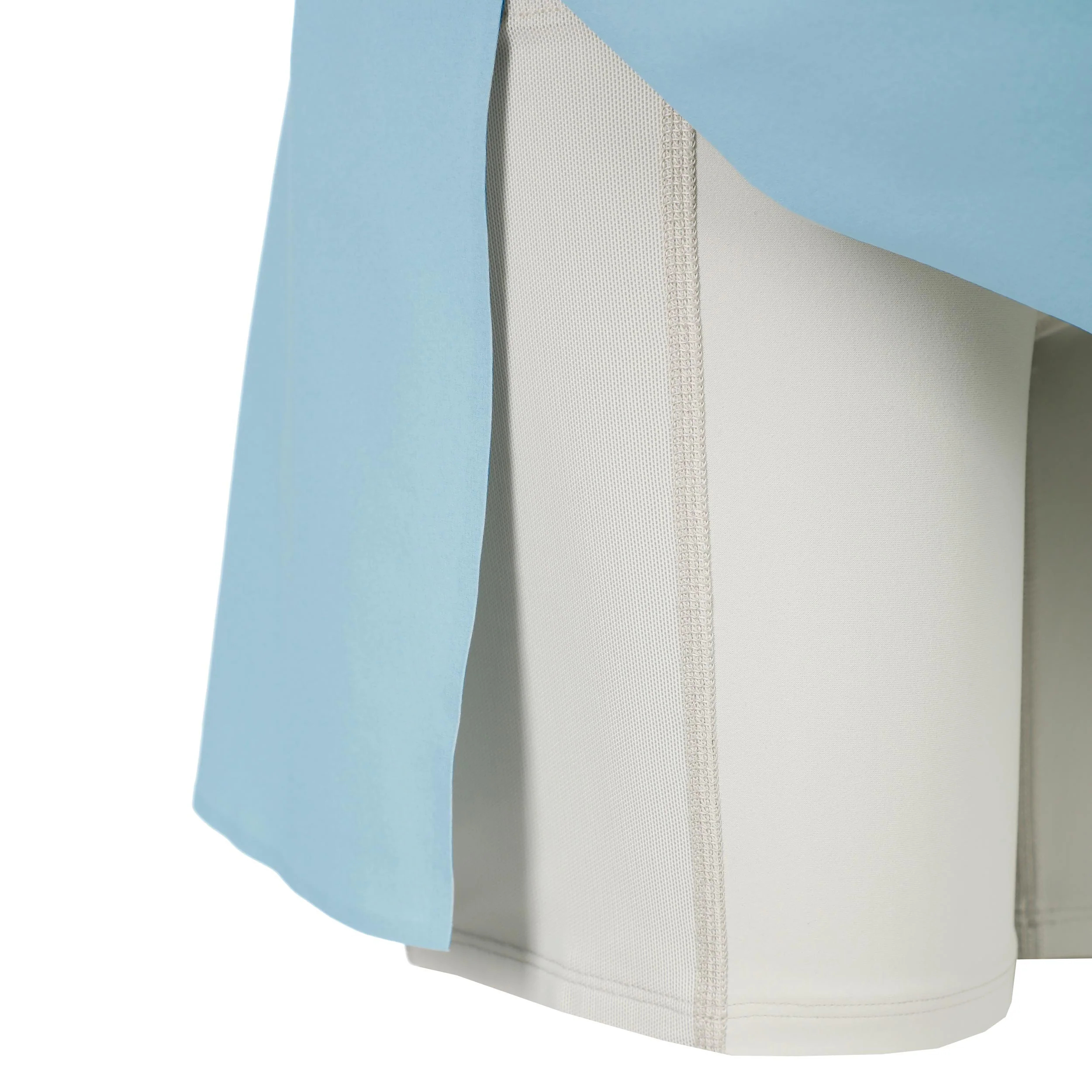 Court Split Jupe Femmes - bleu gris - Image 4