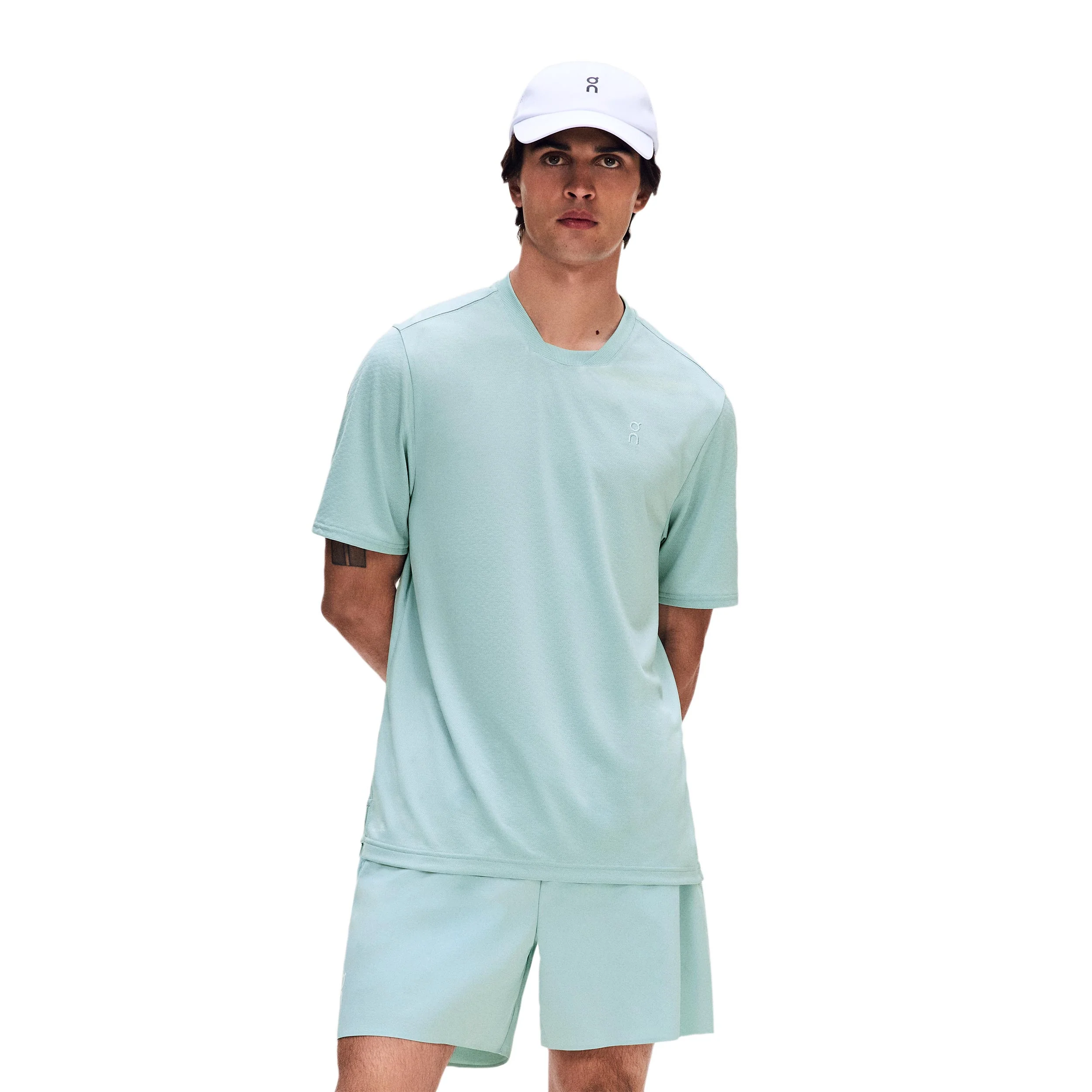 Court-T Edit T-shirt Hommes - bleu gris