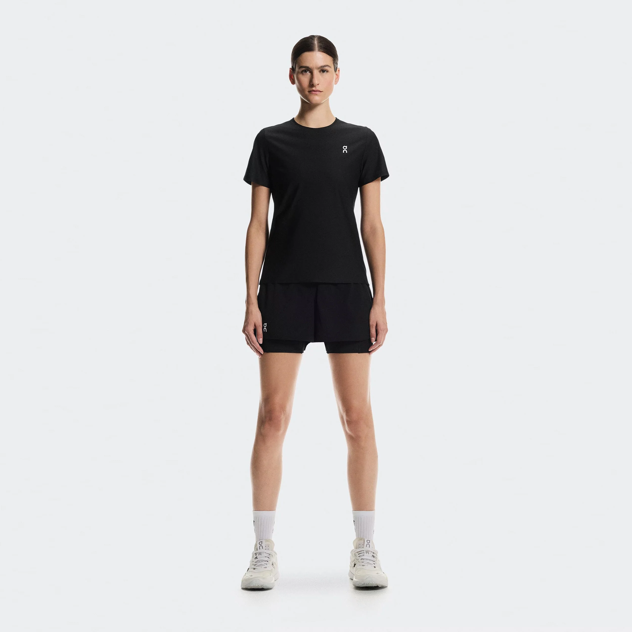 Court T-shirt Femmes - noir - Image 4