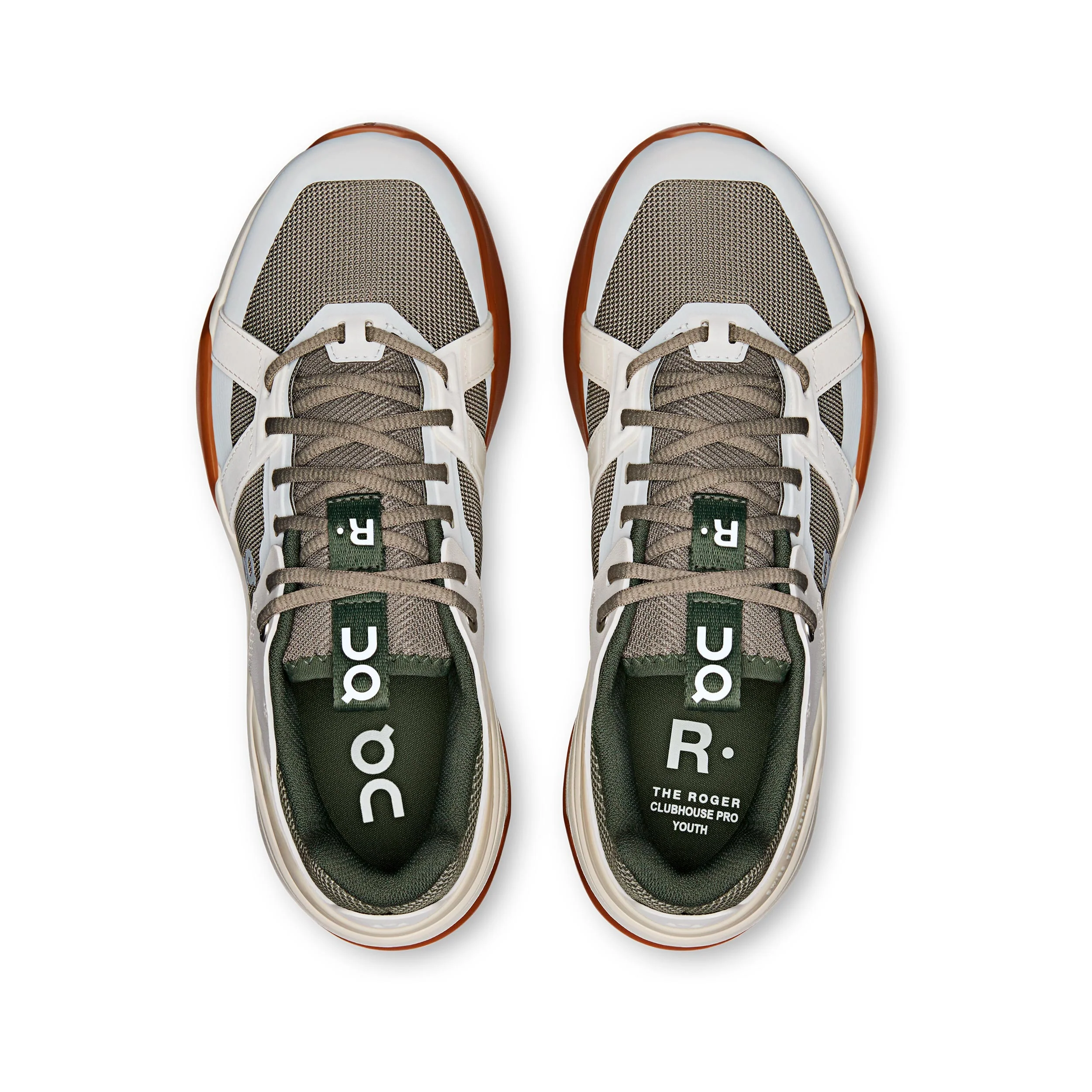 THE ROGER CH Pro Youth Chaussures toutes surfaces Enfants - crème, vert olive - Image 3
