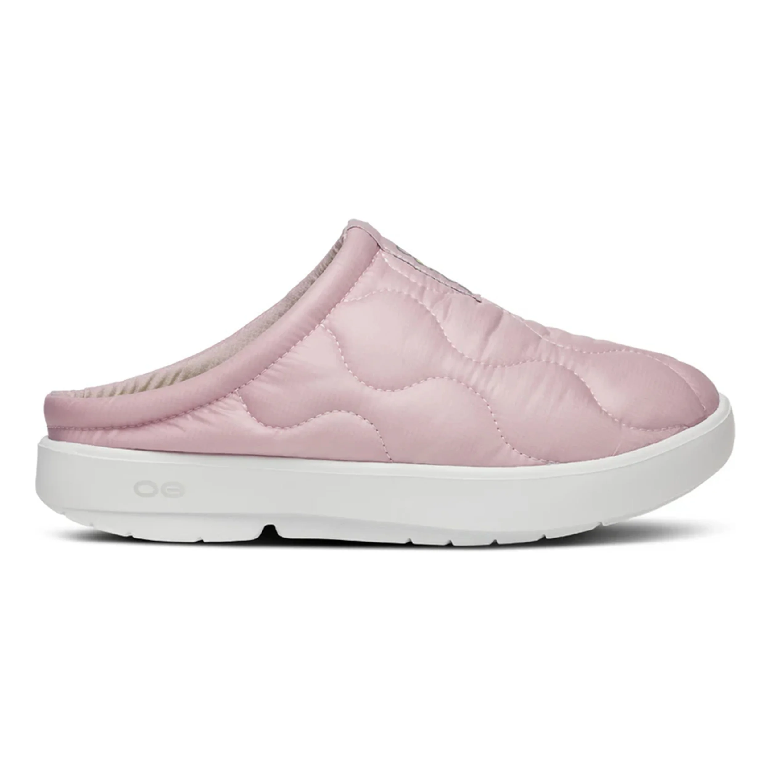 Oocoozie Thermo Mule Chaussure de récupération Unisex - rosé, vert fluo