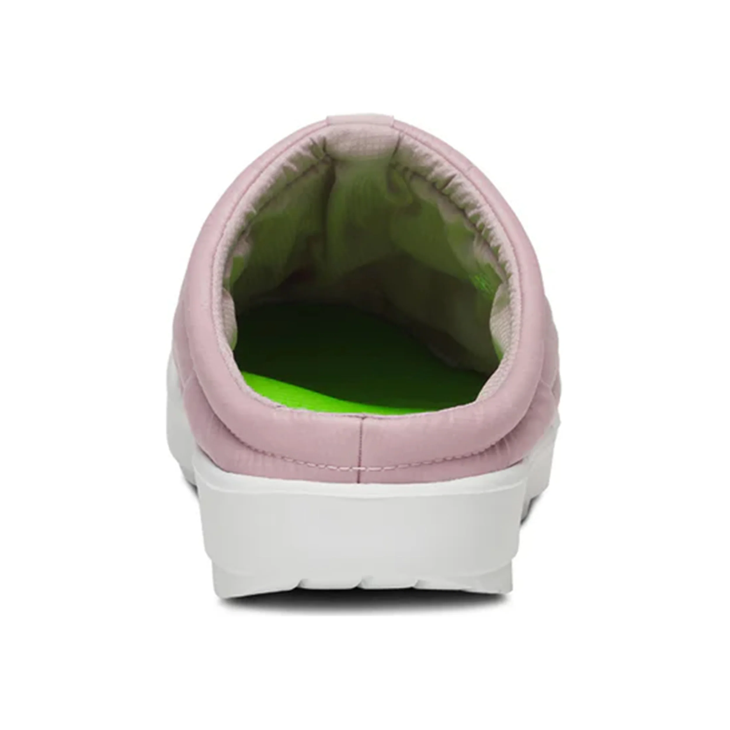 Oocoozie Thermo Mule Chaussure de récupération Unisex - rosé, vert fluo - Image 5