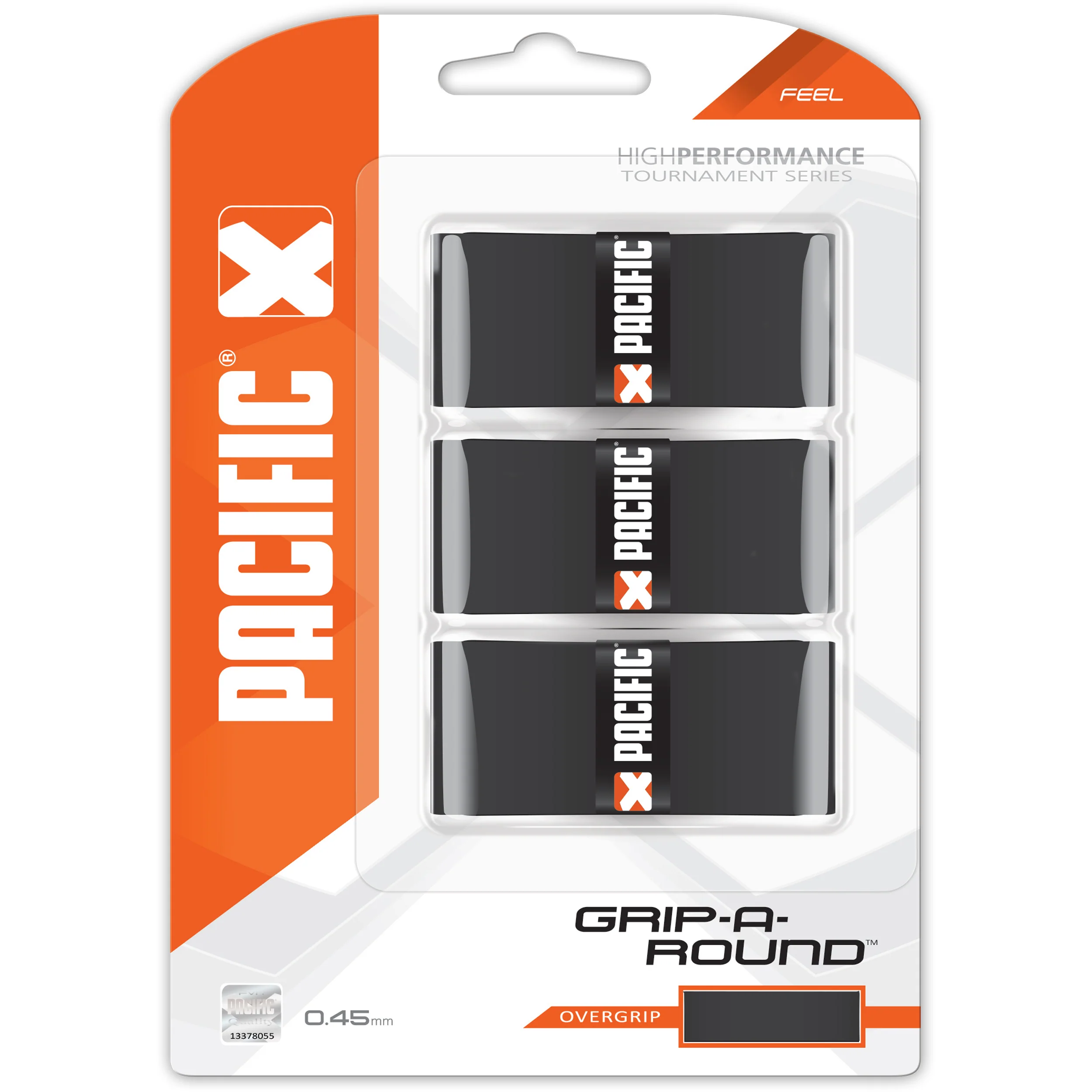 Grip-A-Round Pack De 3-Noir