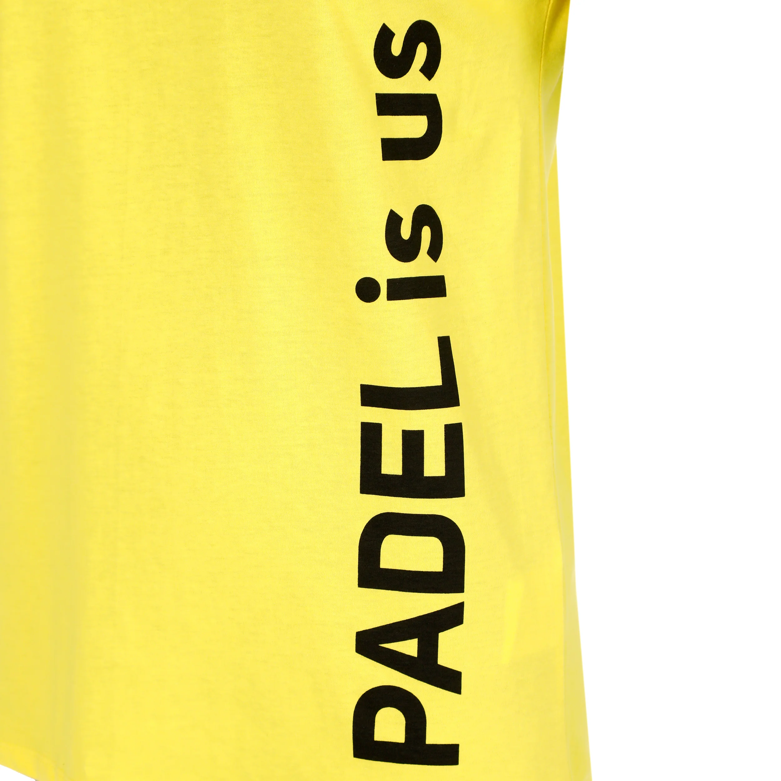 Padel Is Us T-shirt Femmes-Jaune,Noir - Image 3