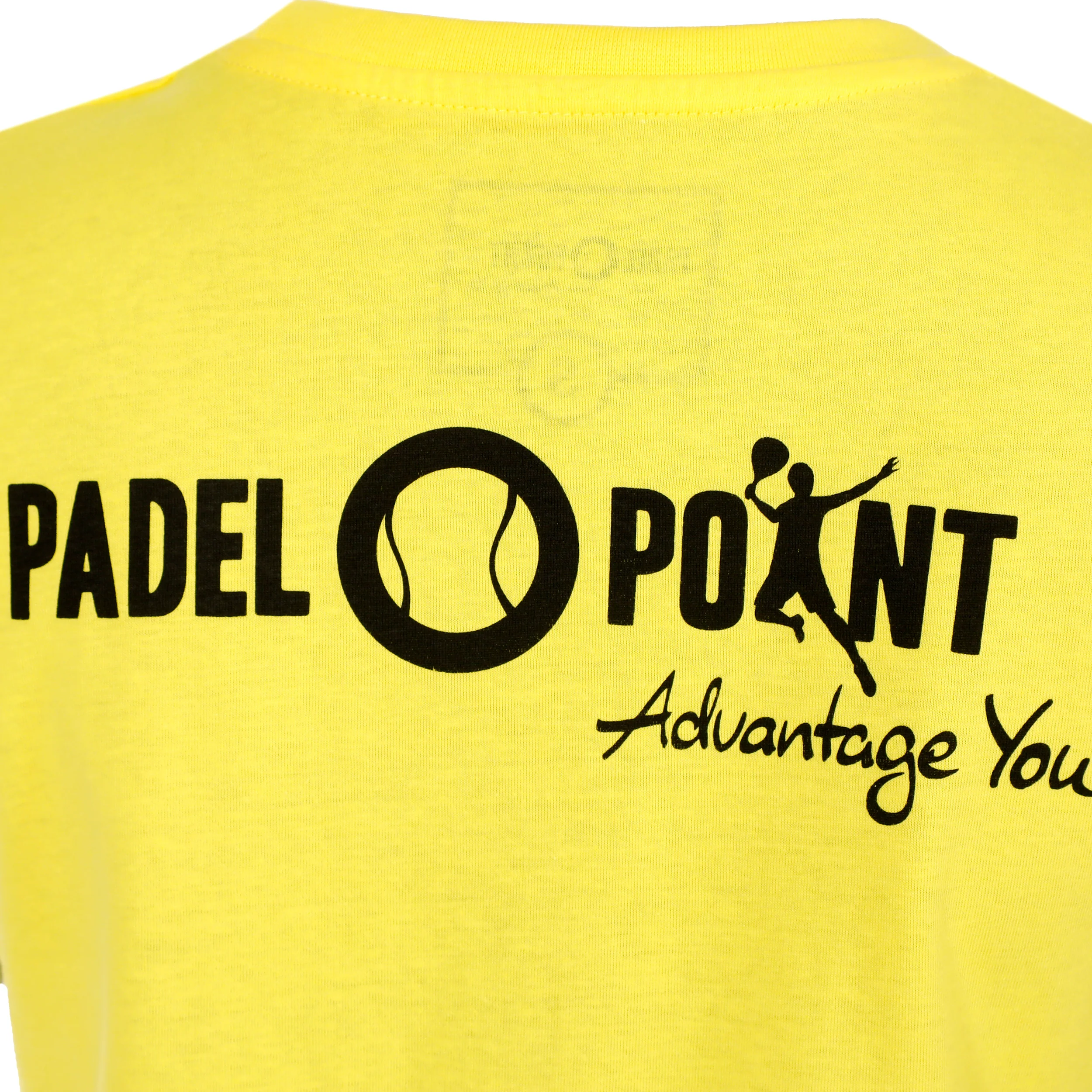Padel Is Us T-shirt Femmes-Jaune,Noir - Image 4