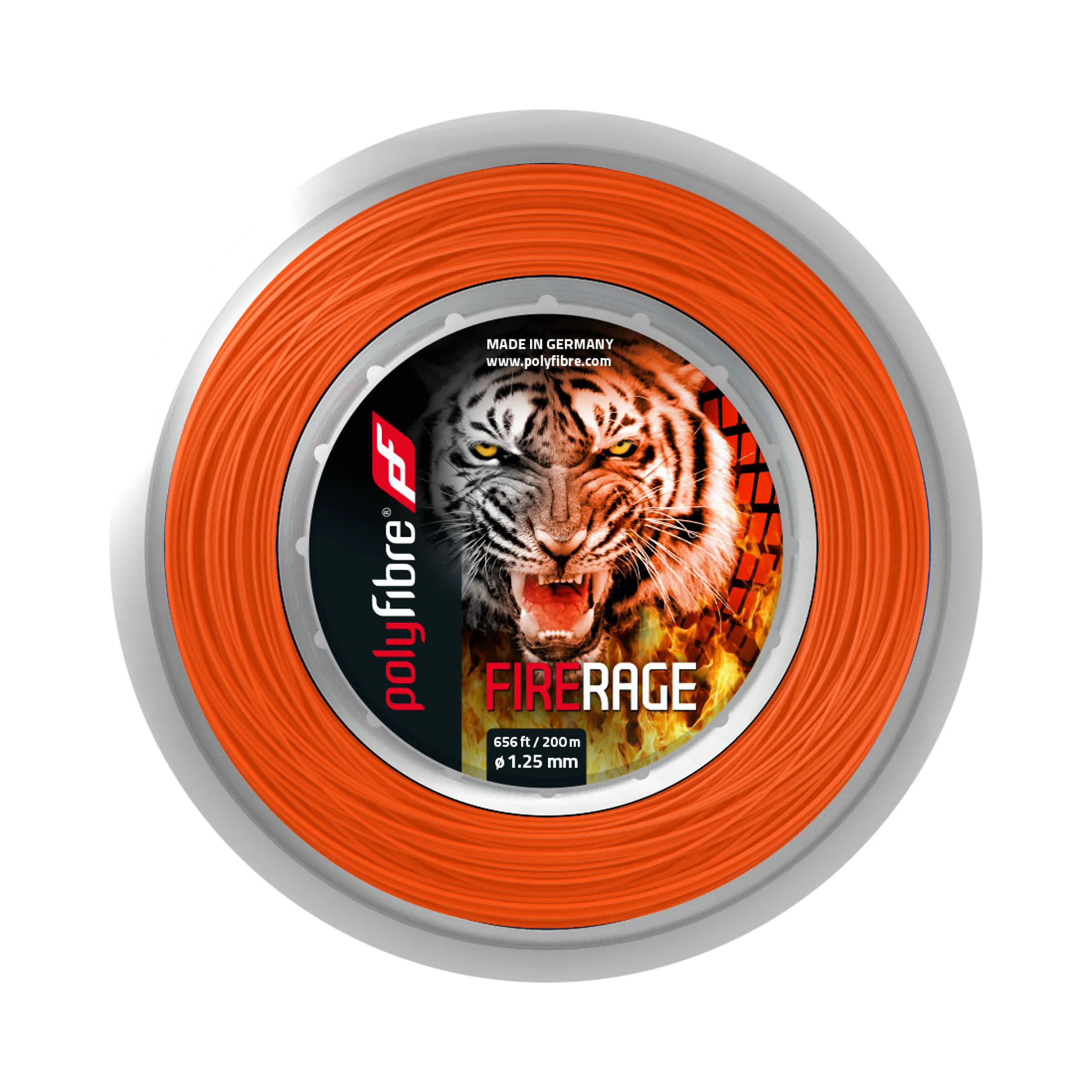 Fire Rage 200m Bobine Cordage-Rouge