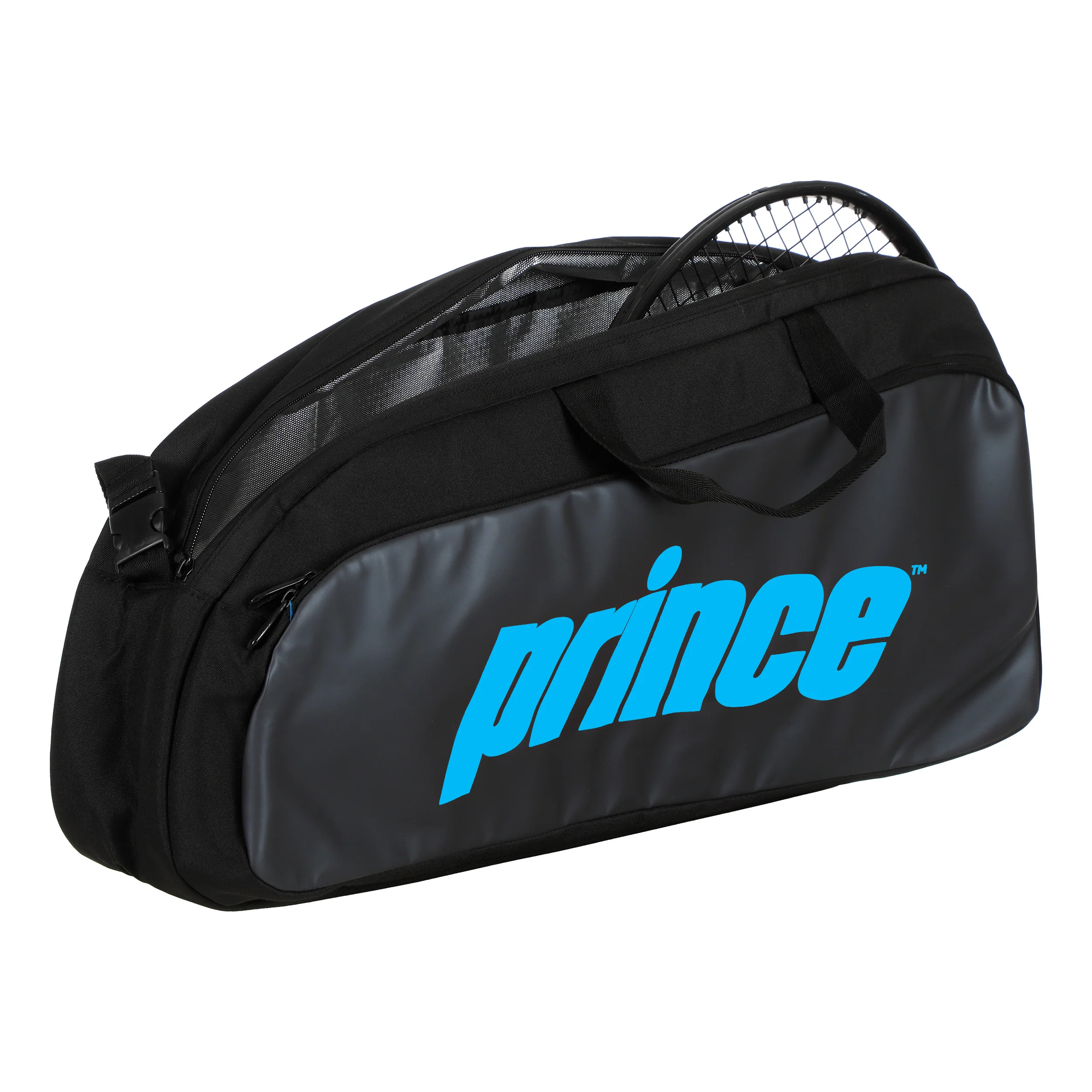 Tour 1 Comp Housse De Raquette-Noir,Turquoise - Image 4