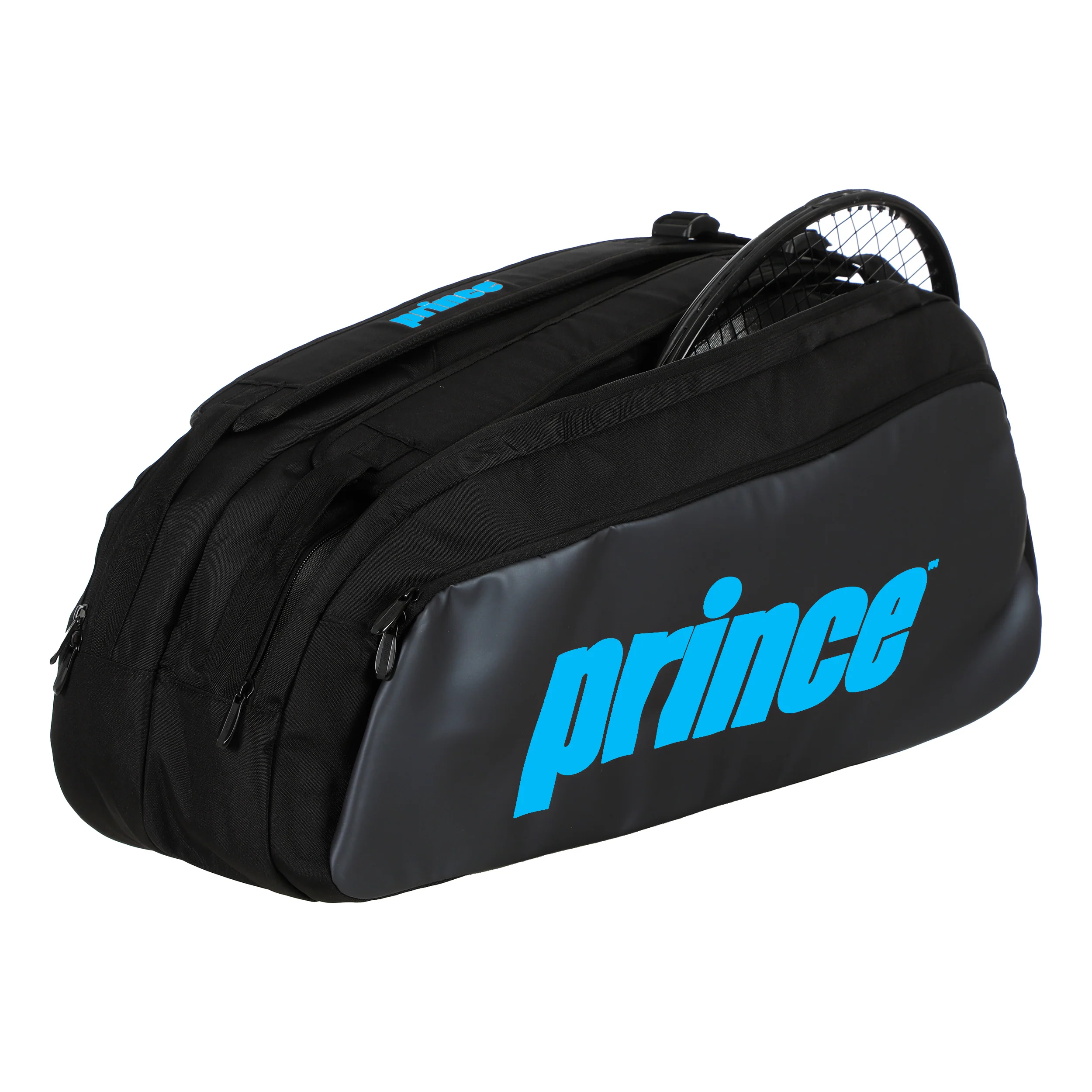 Tour 2 Comp Housse De Raquette-Noir,Turquoise - Image 4