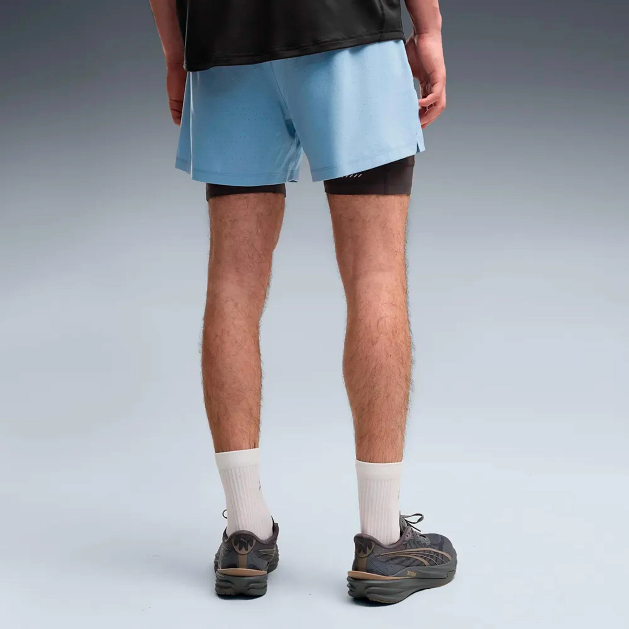 Dreamrun DryCell 2in1 5in Short de running Hommes - bleu - Image 2