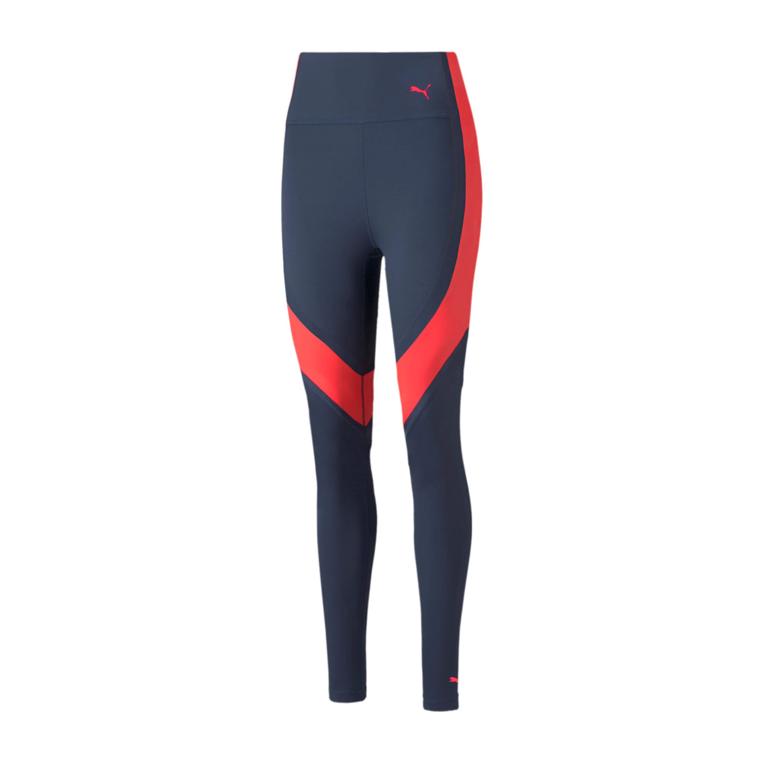 Eversculpt High Waist Full Collant Tight Femmes-Bleu,Corail