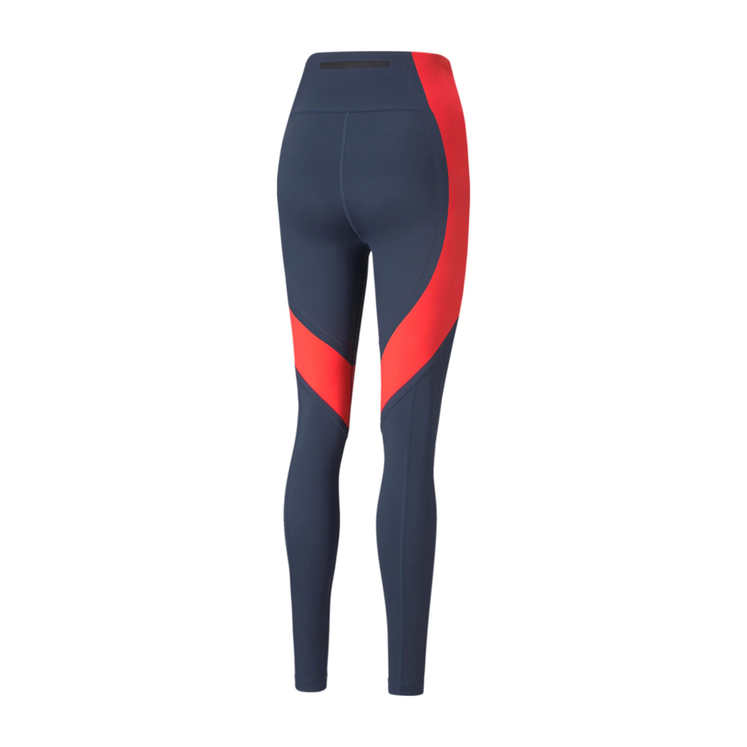Eversculpt High Waist Full Collant Tight Femmes-Bleu,Corail - Image 2