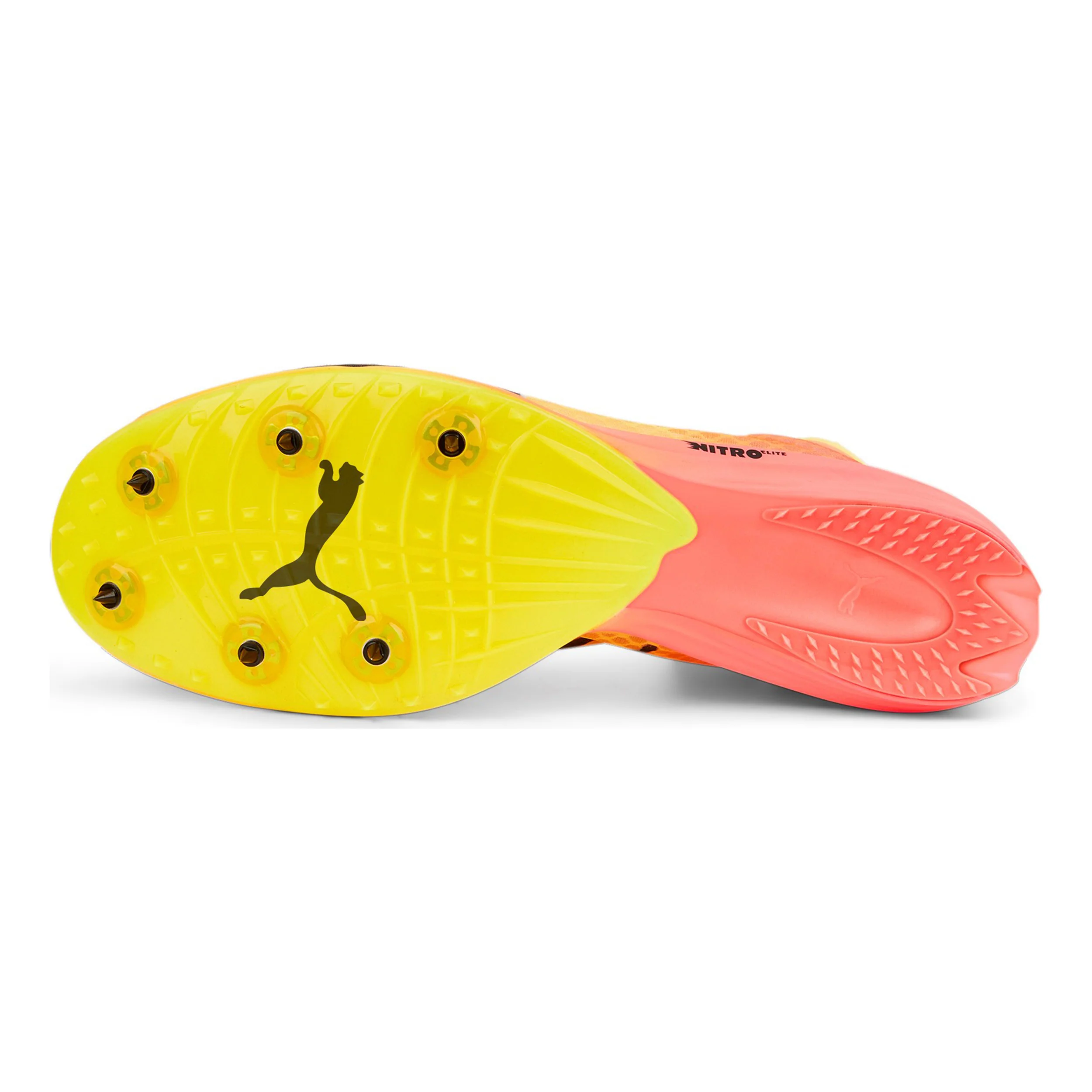 EvoSPEED Distance Nitro Elite+ 2 Spikes-Jaune,Orange - Image 4