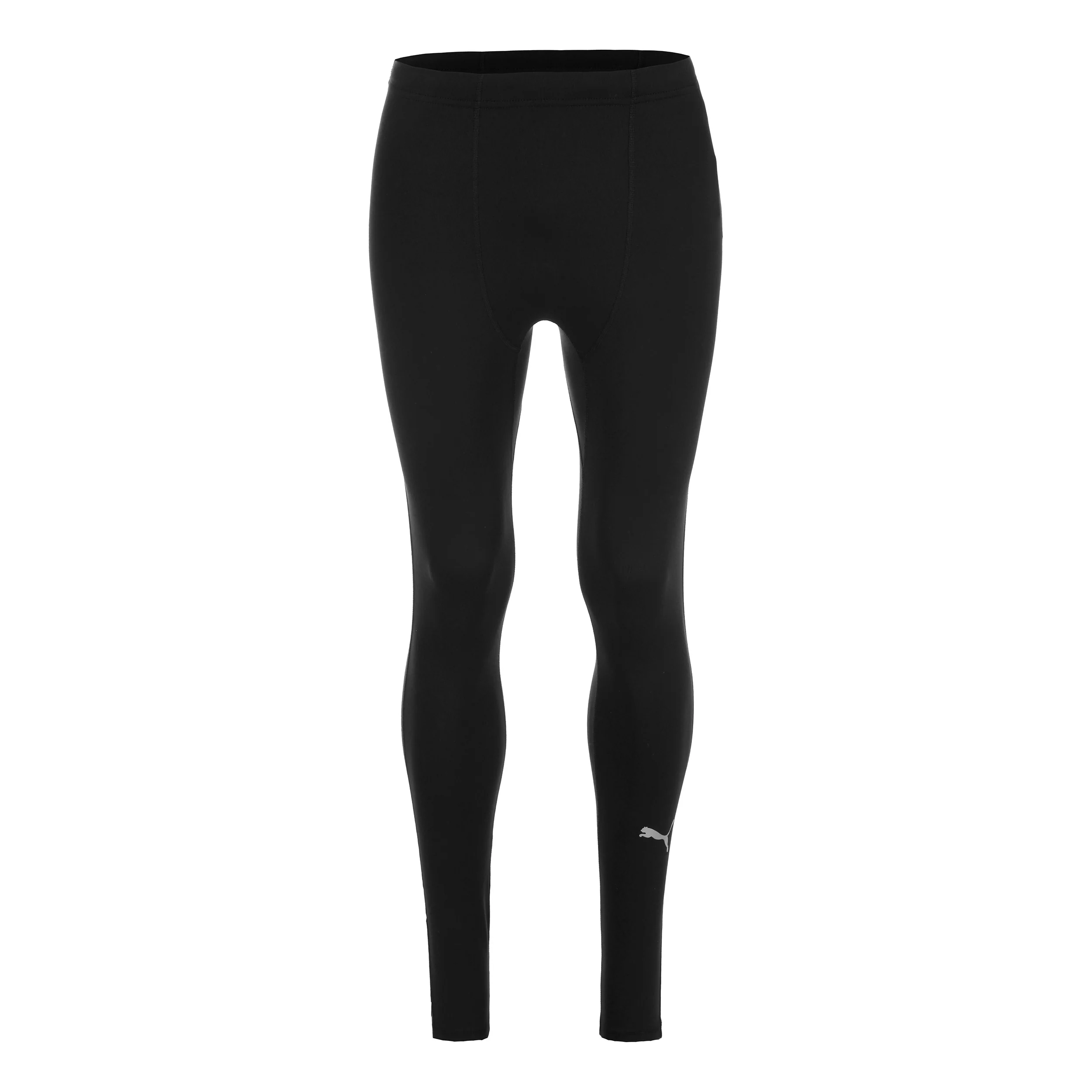 Favorites Brushed Collant De Course Hommes-Noir,Argent