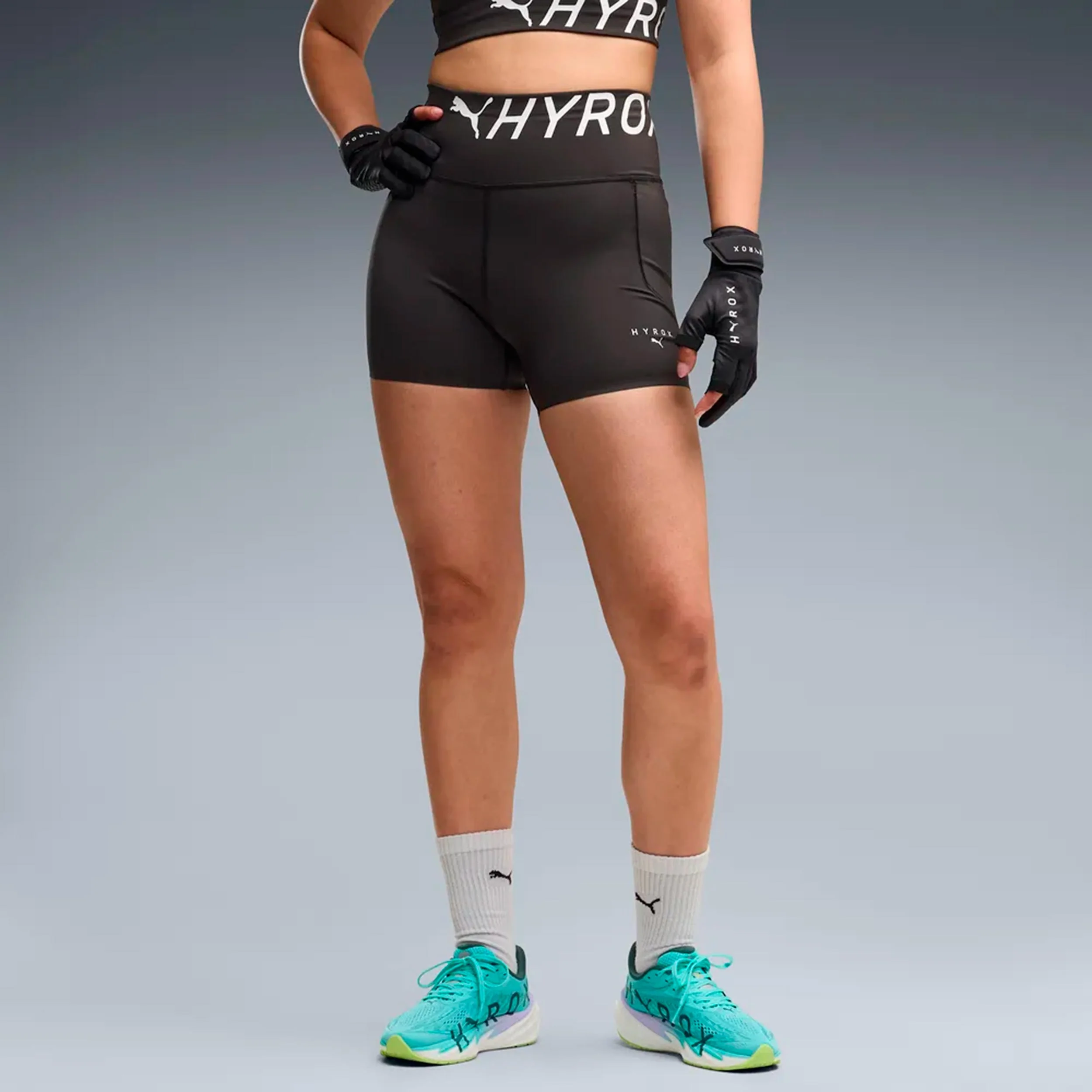 HYROX PWRMODE 4in Collant de course Femmes - noir