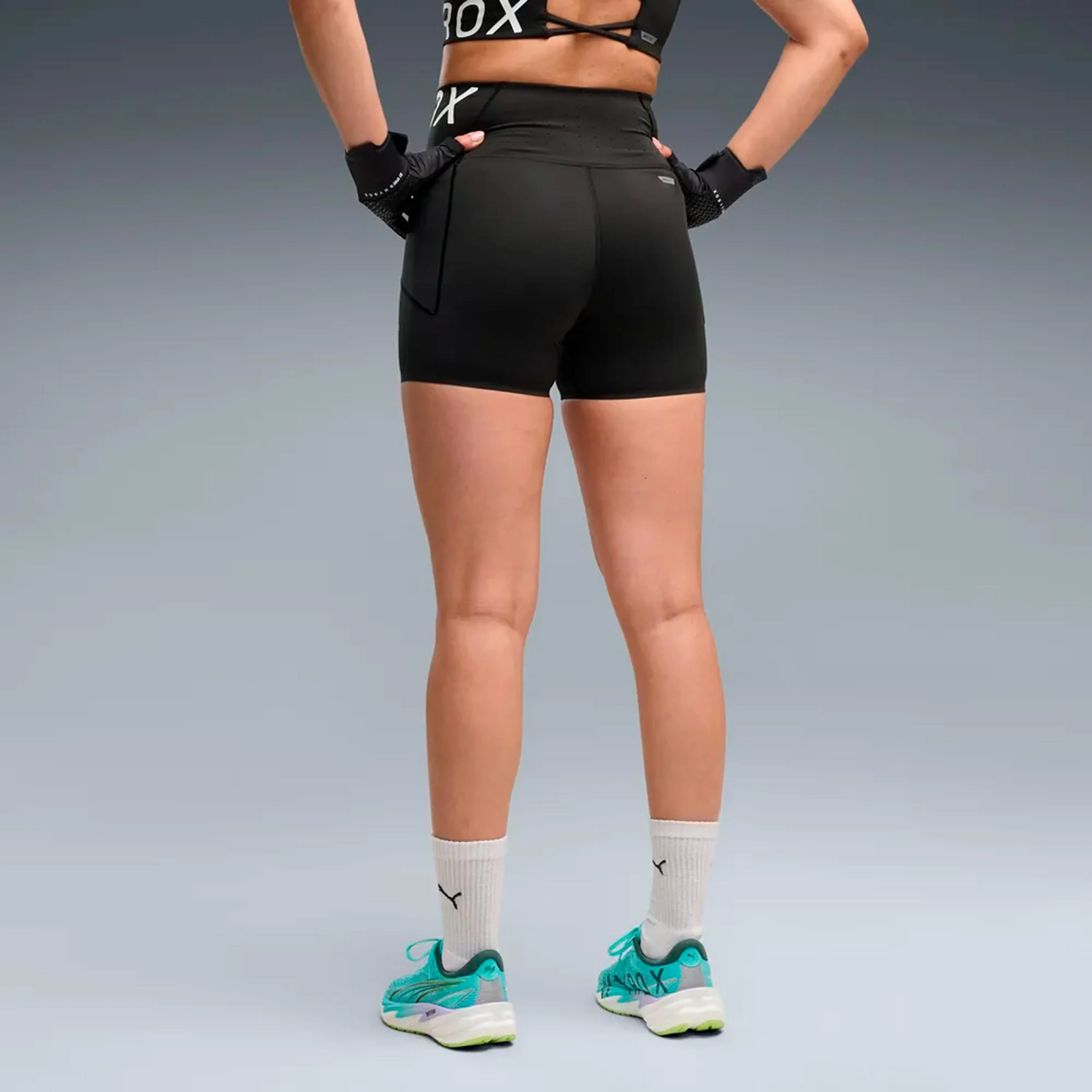 HYROX PWRMODE 4in Collant de course Femmes - noir - Image 2