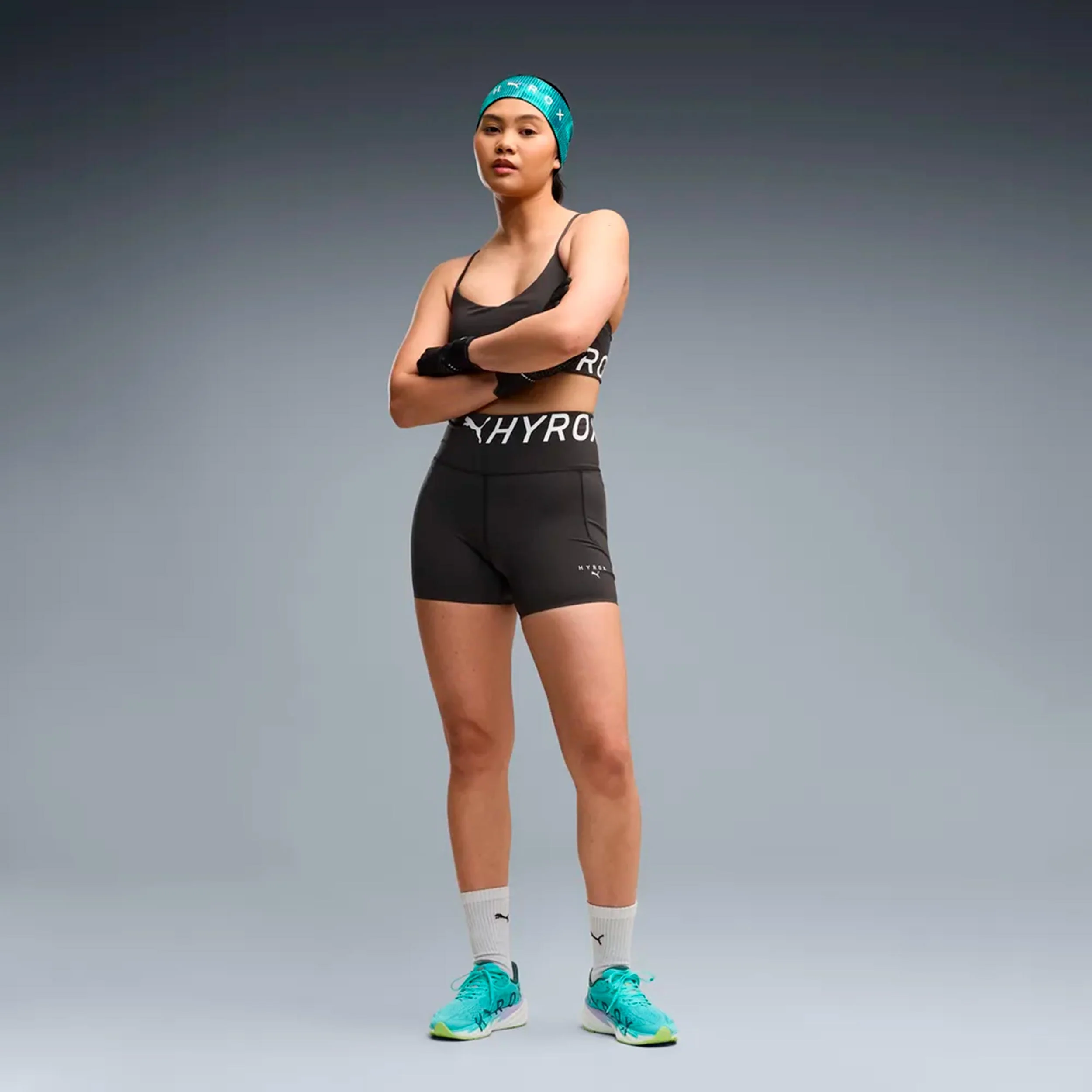 HYROX PWRMODE 4in Collant de course Femmes - noir - Image 3