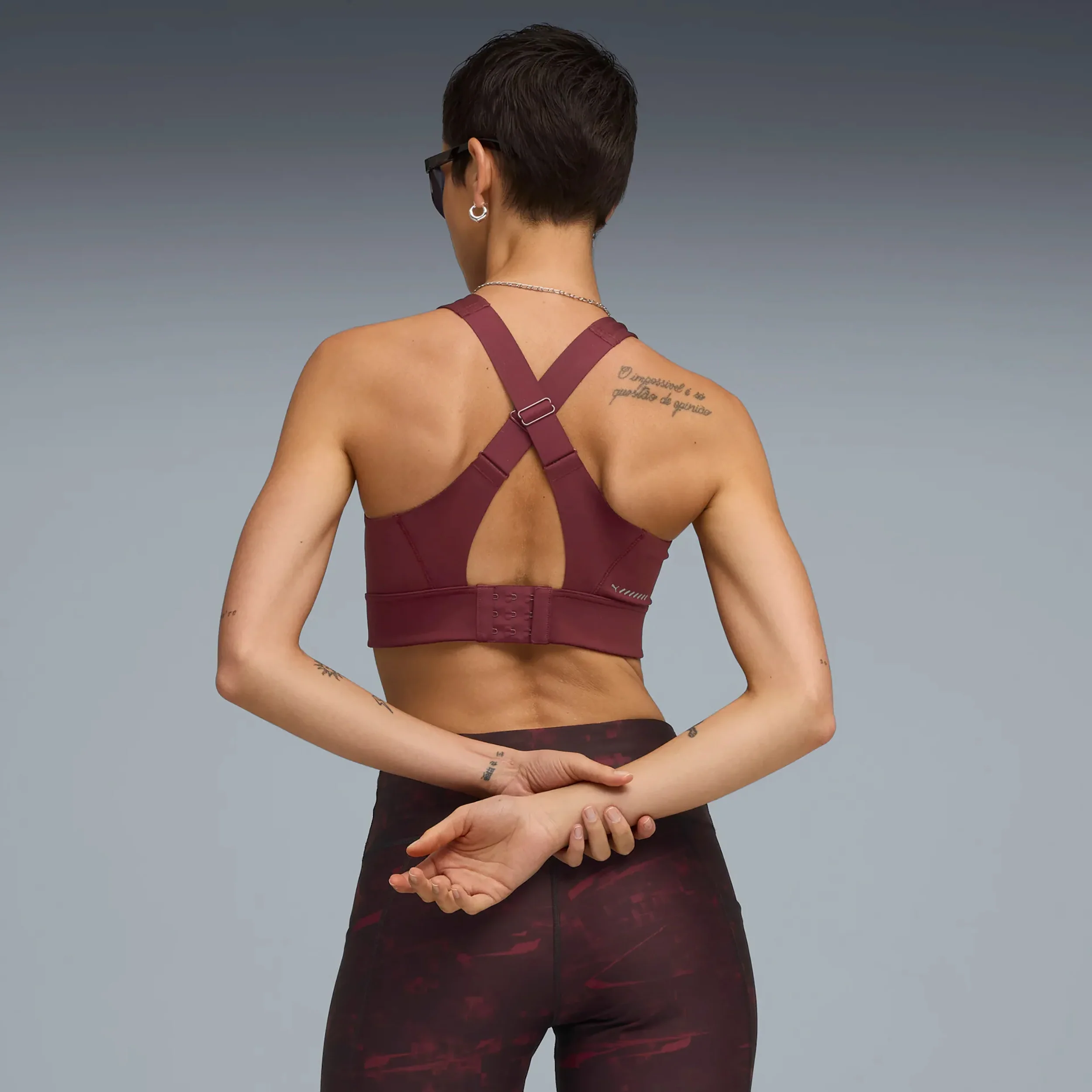 PWRbreathe Soutien-gorge Sport Femmes-Rouge - Image 2
