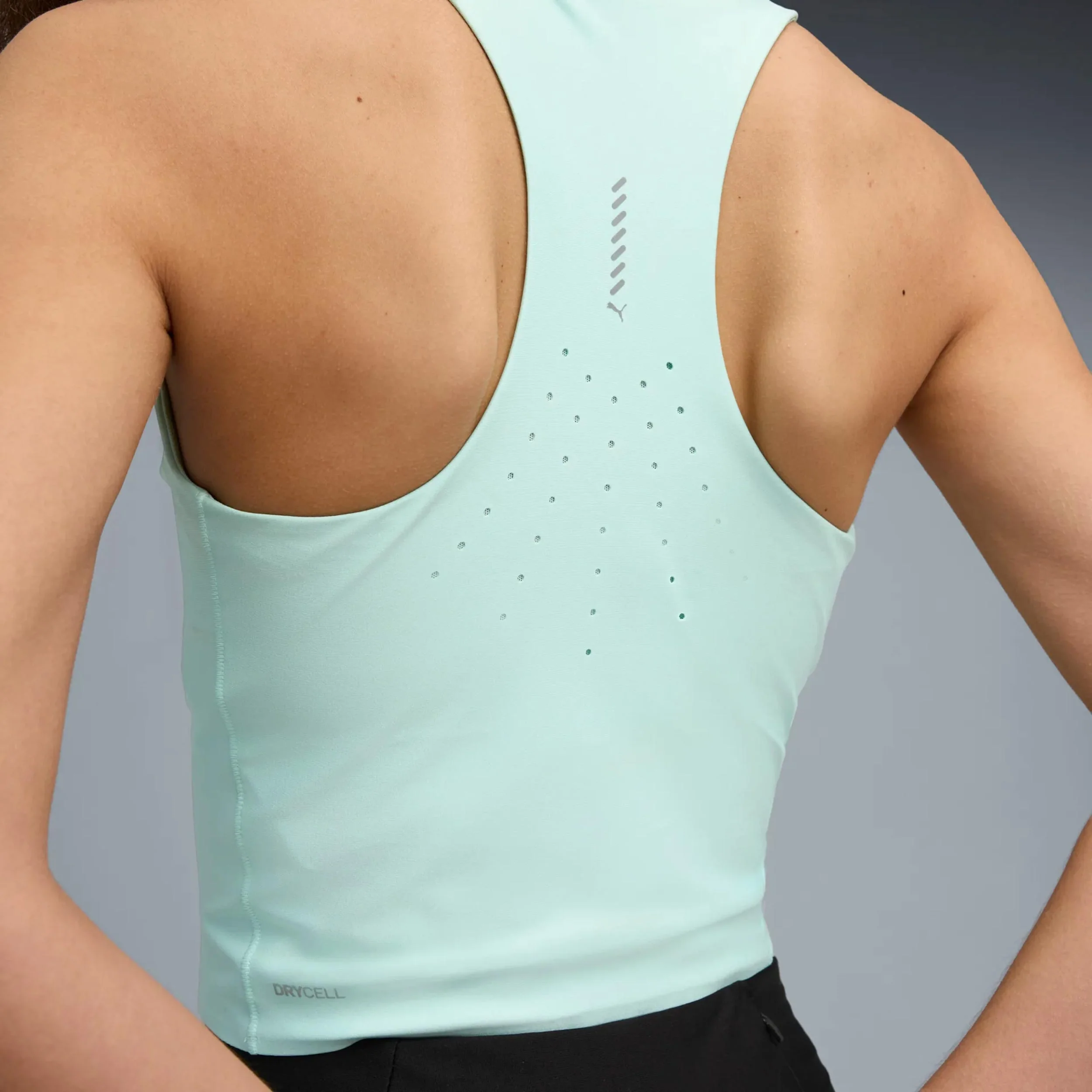 Raceday Ultraform Crop Maillot De Course Femmes-Vert - Image 4