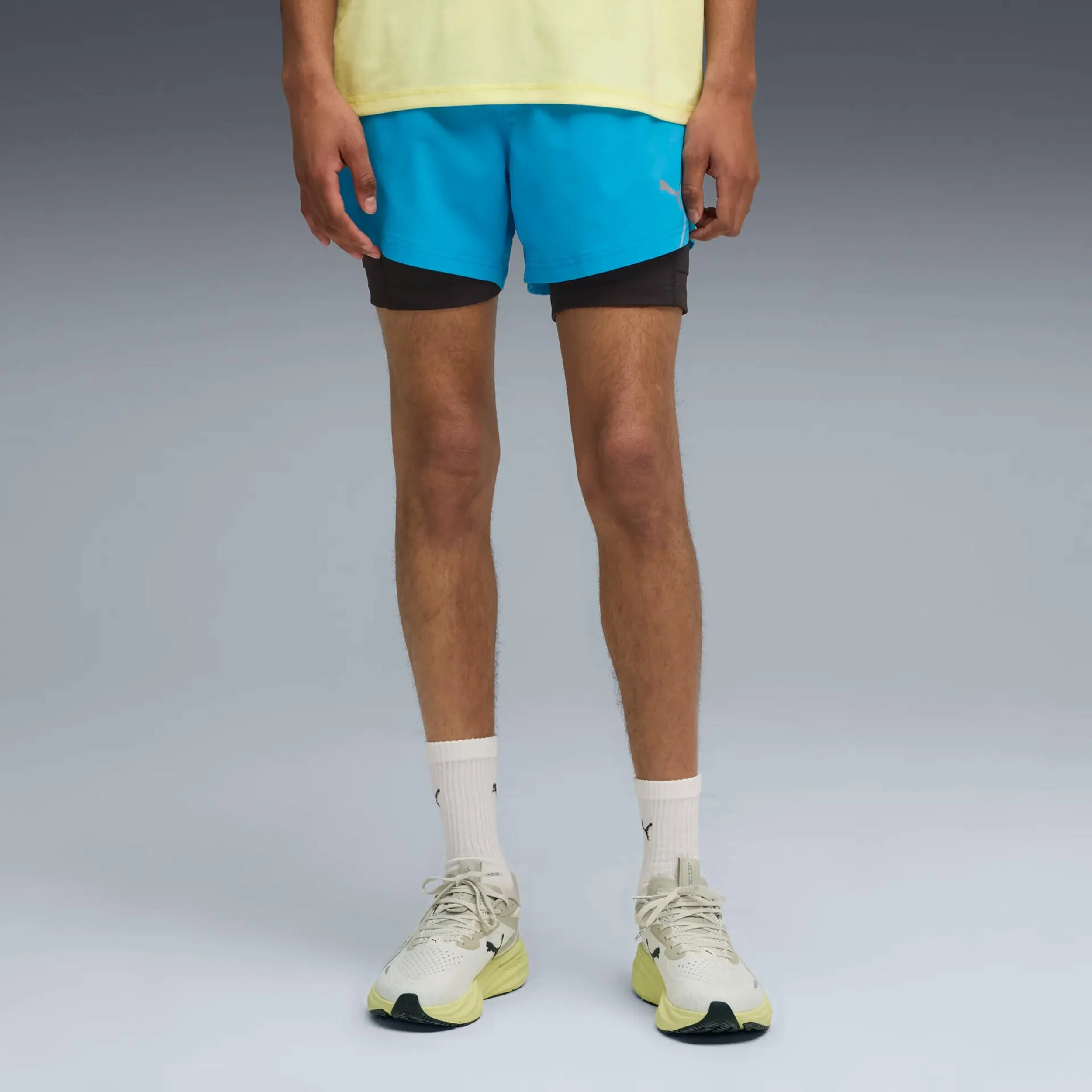 Ultraweave 2in1 5in Short De Running Hommes-Bleu