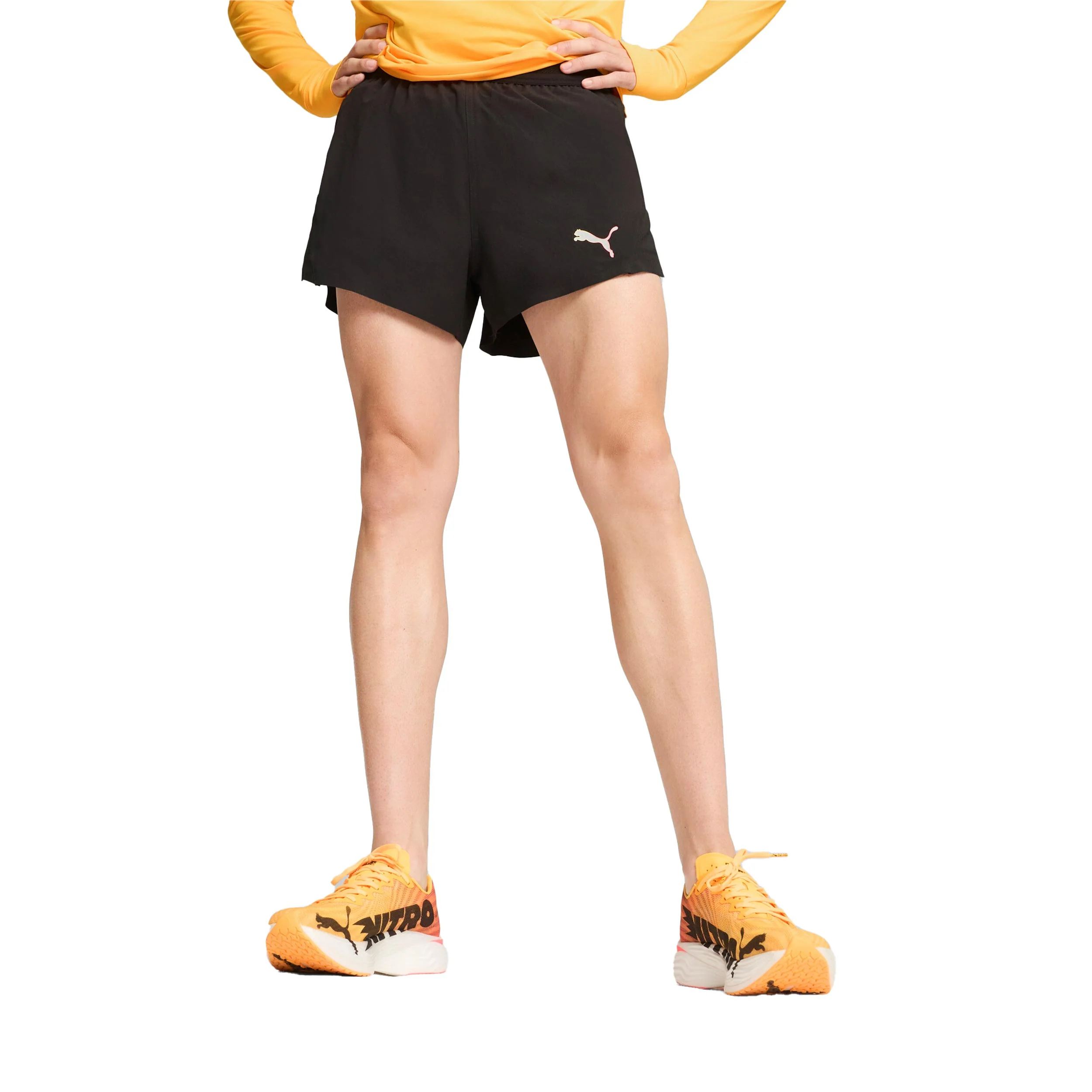 Ultraweave Velocity 3in Split Short De Running Hommes-Noir - Image 6