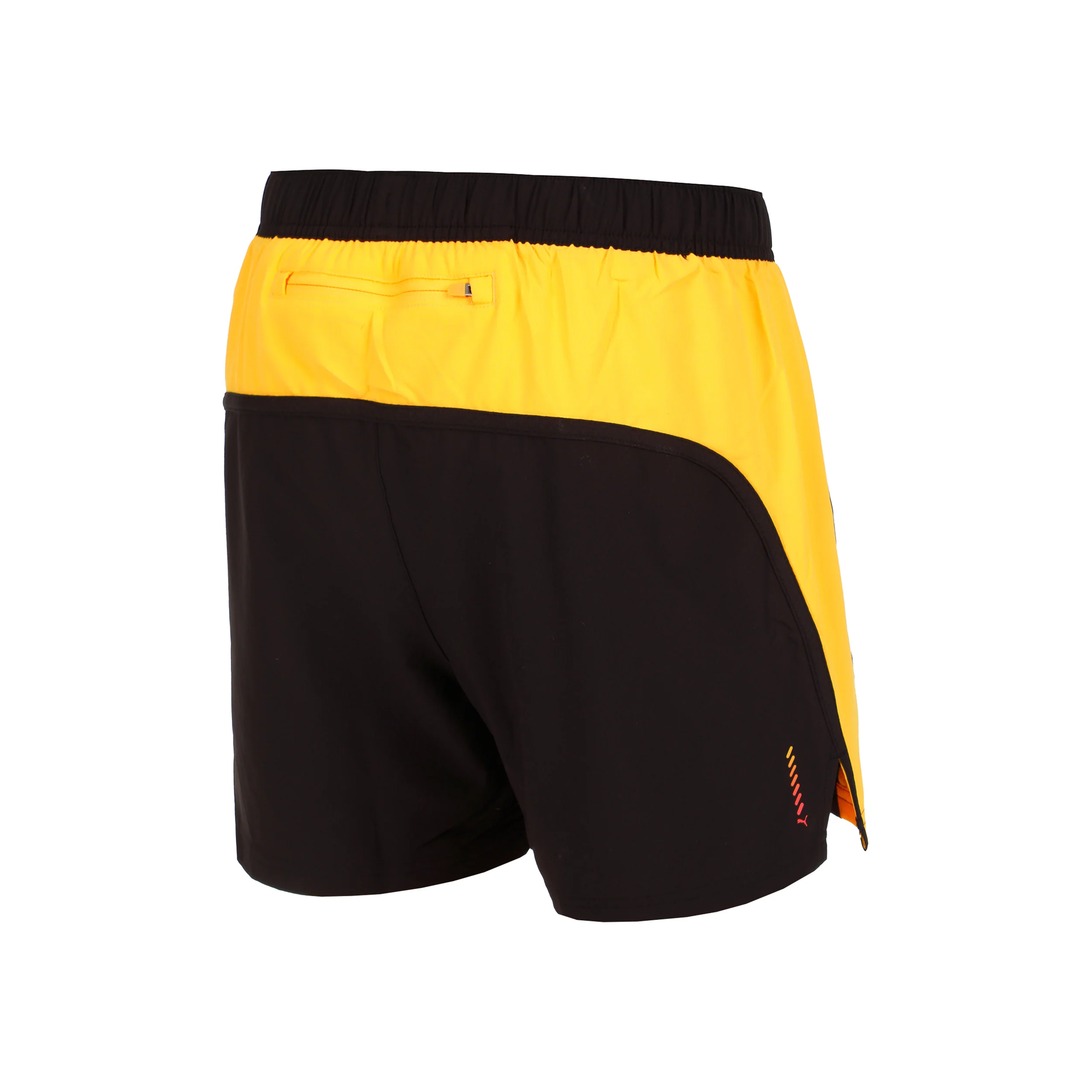 Ultraweave Velocity 5in Short De Running Hommes-Noir,Orange - Image 2