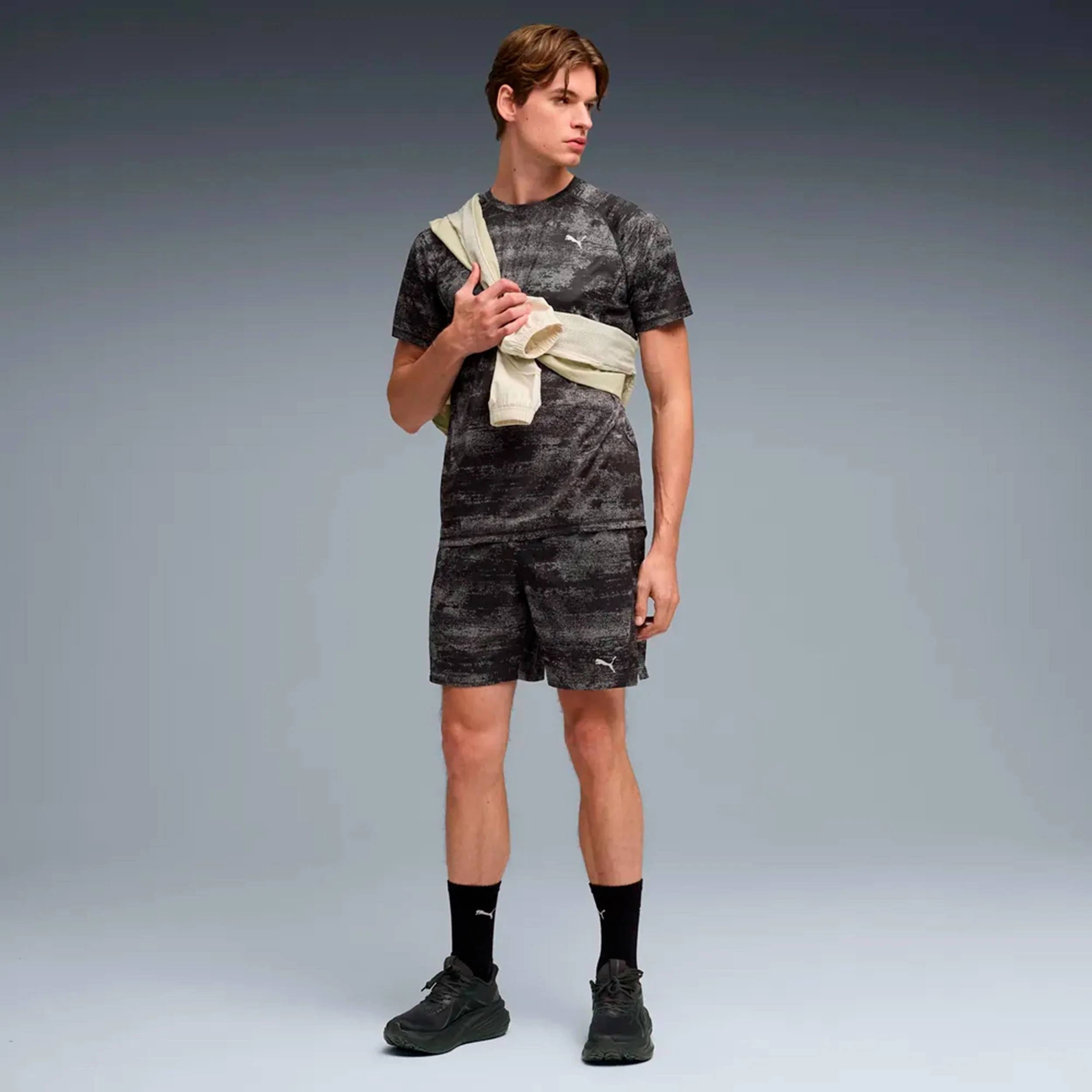 Velocity AOP Maillot de course Hommes - noir - Image 3
